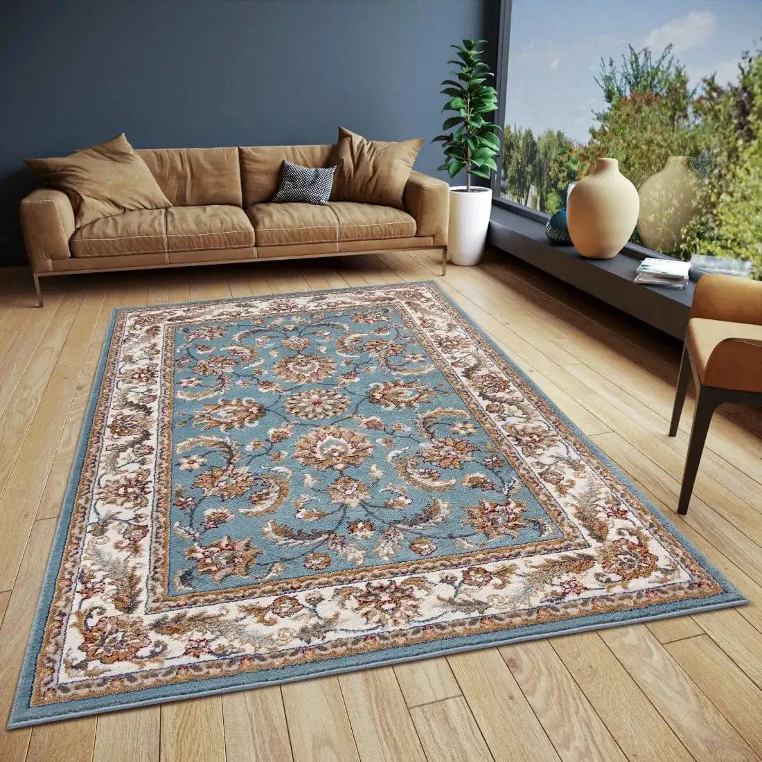 Luxor 105641 Mint Cream Rug