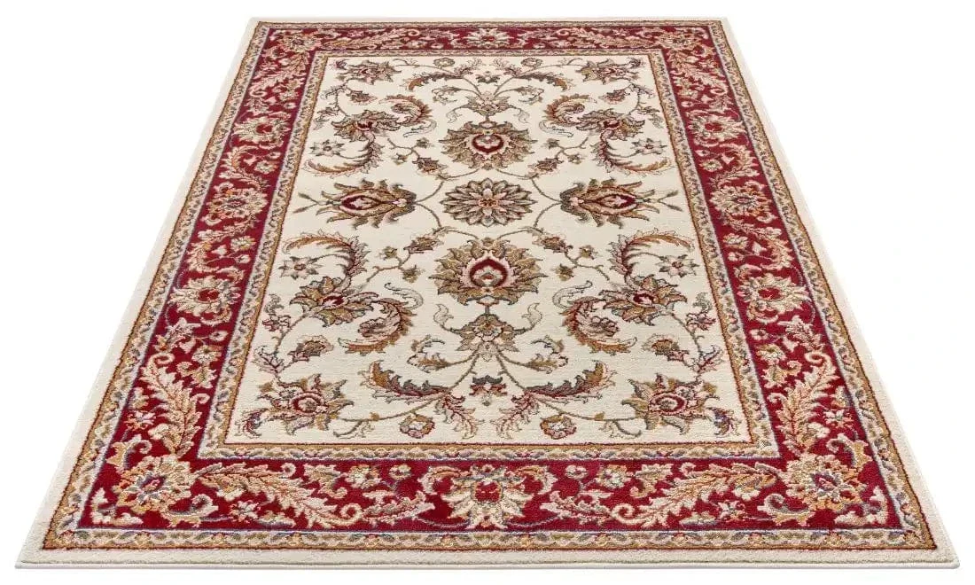 Luxor 105643 Cream Red Rug - Image 3