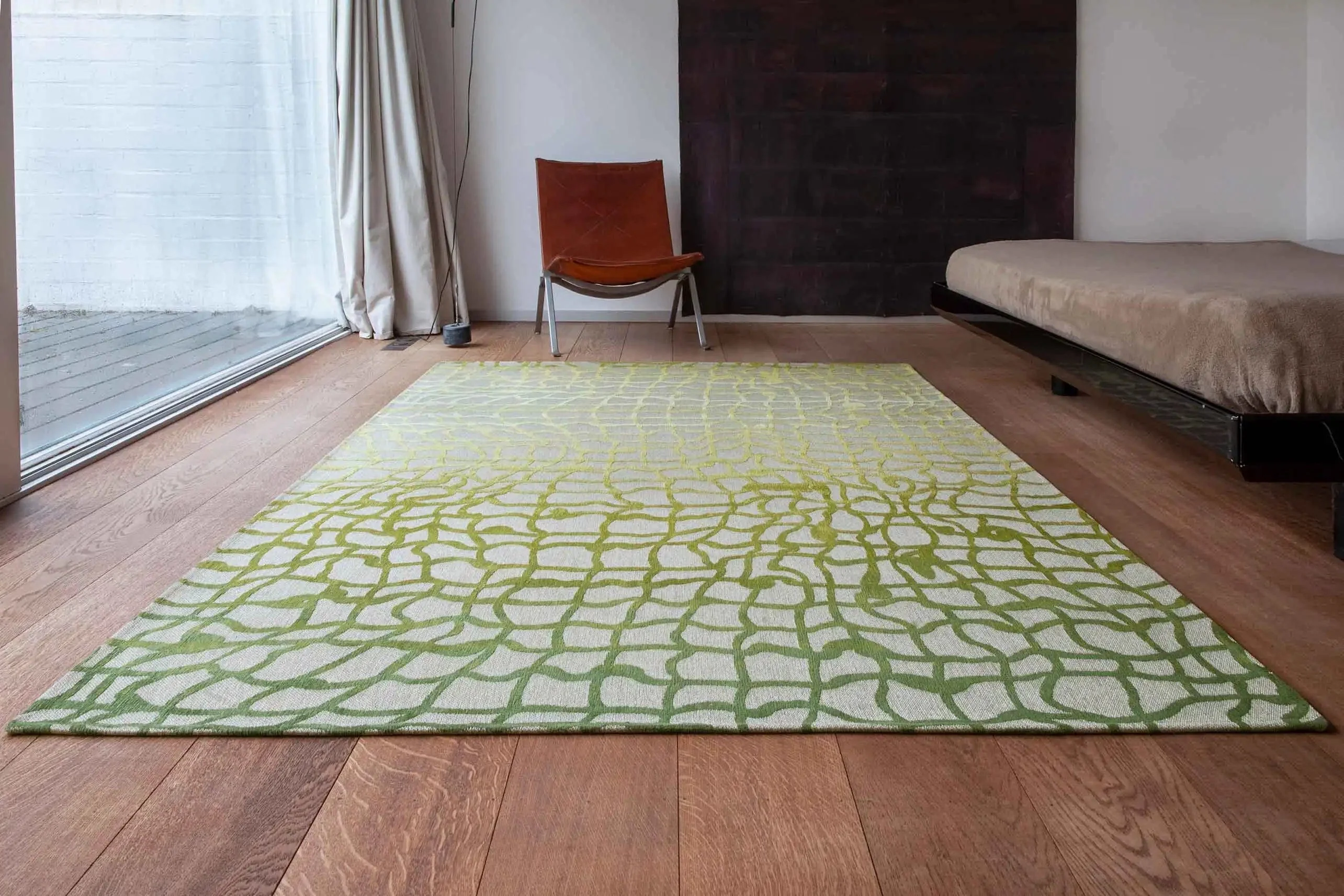 Mad Men Dedalo 9204 Republic Green Rugs