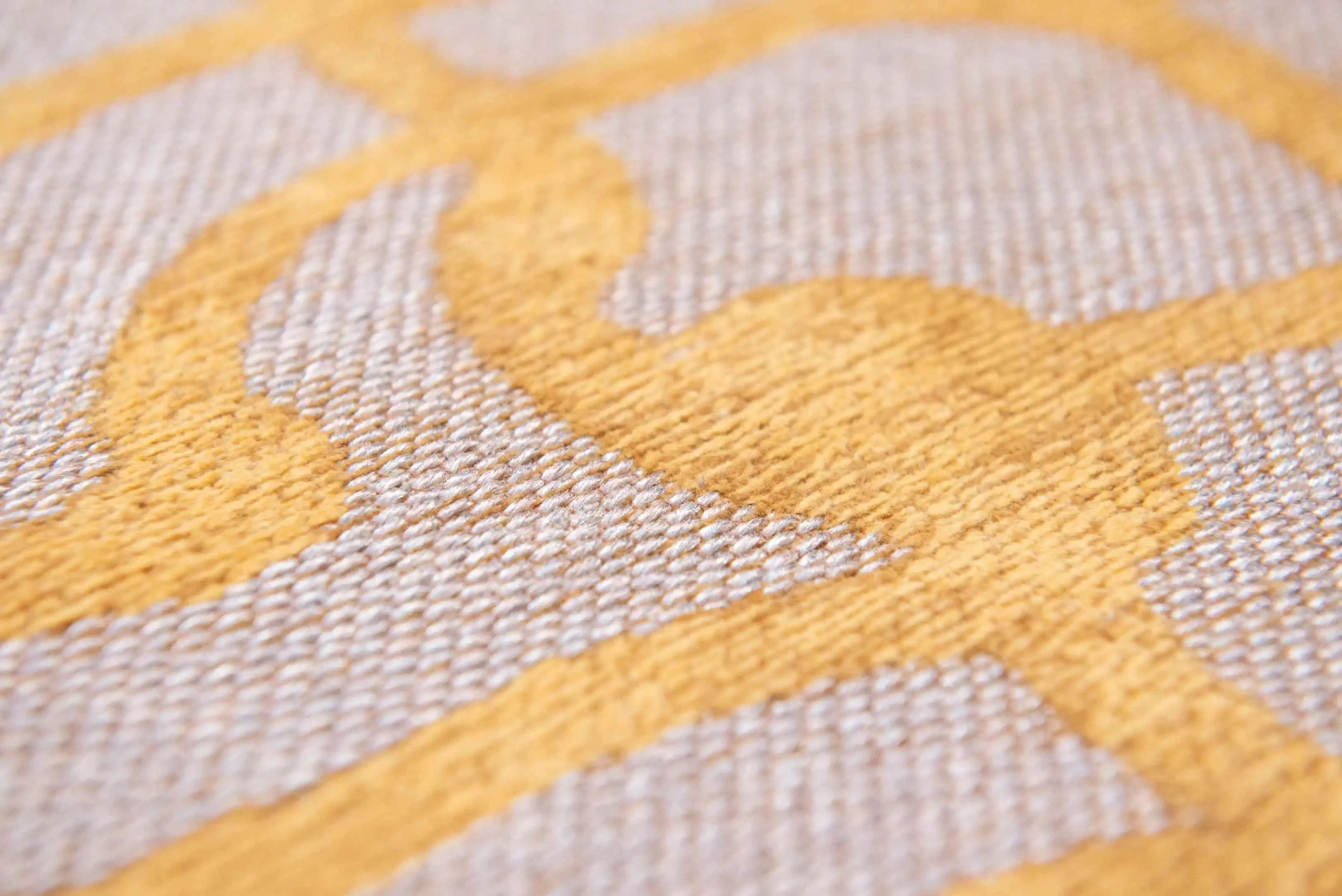 Mad Men Dedalo 9205 Yellow Scarab Rugs - Image 3