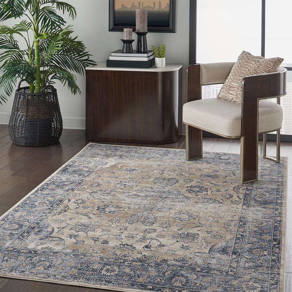 Kathy Ireland Malta MAI13 Blue Ivory