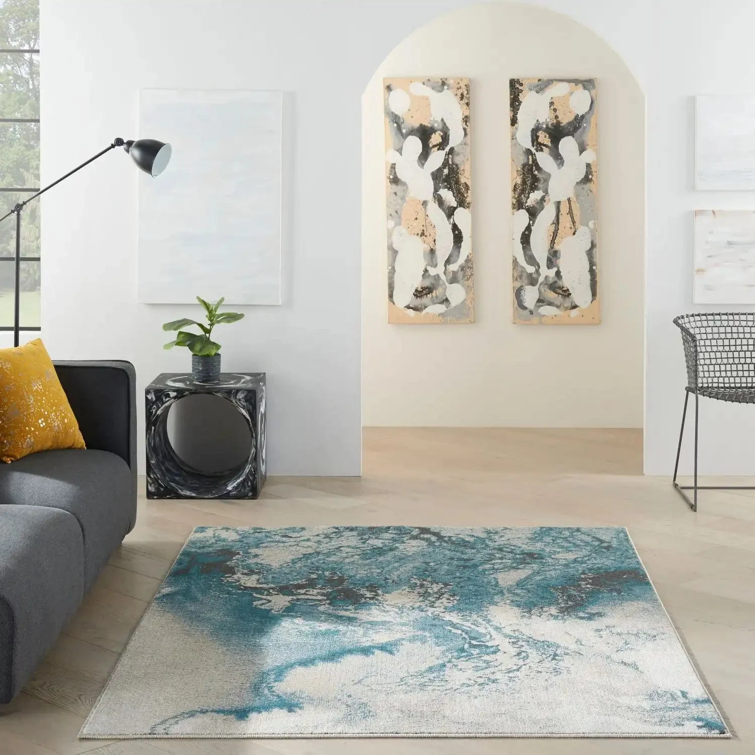 Maxell MAE08 Ivory Teal Runner