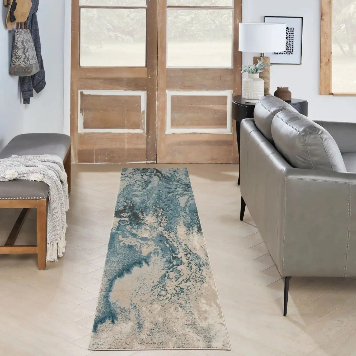Maxell MAE08 Ivory Teal Runner - Image 6