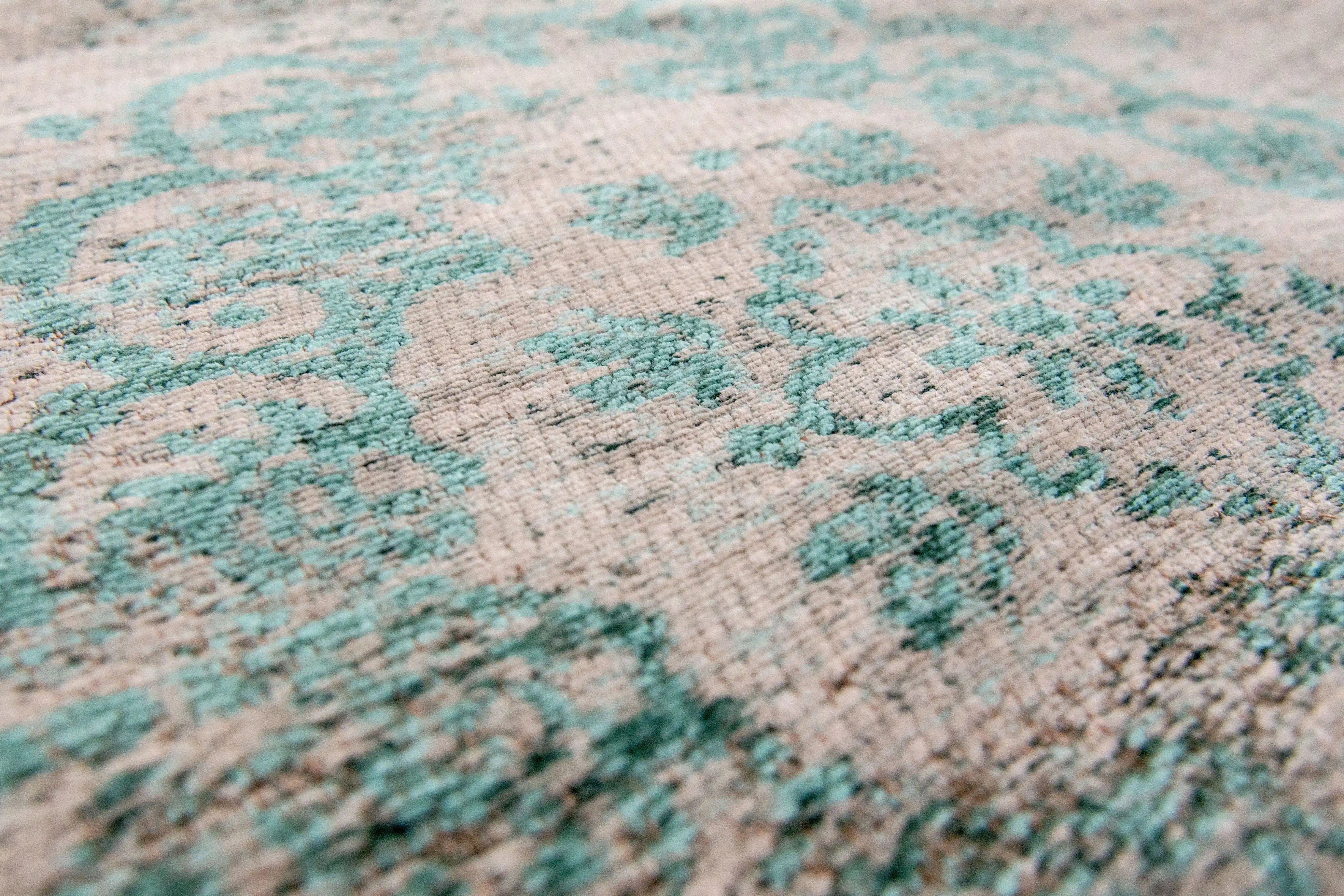 Fading World Medallion 8259 Jade Oyster Rugs - Image 4