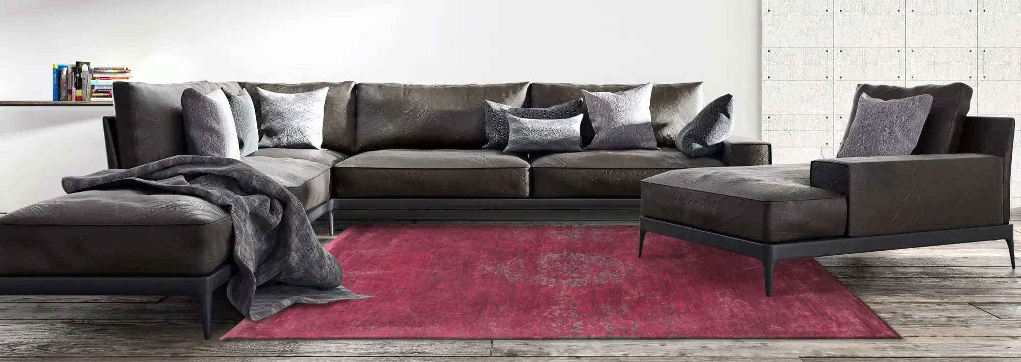 Fading World Medallion 8260 Scarlet Rugs - Image 2