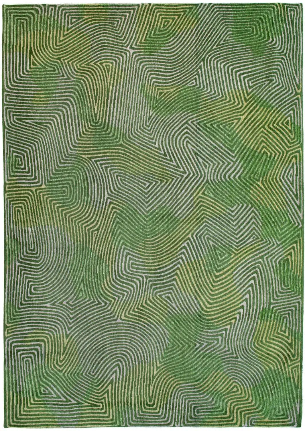 Meditation Coral 9231 Tropical Green Rugs - Image 2
