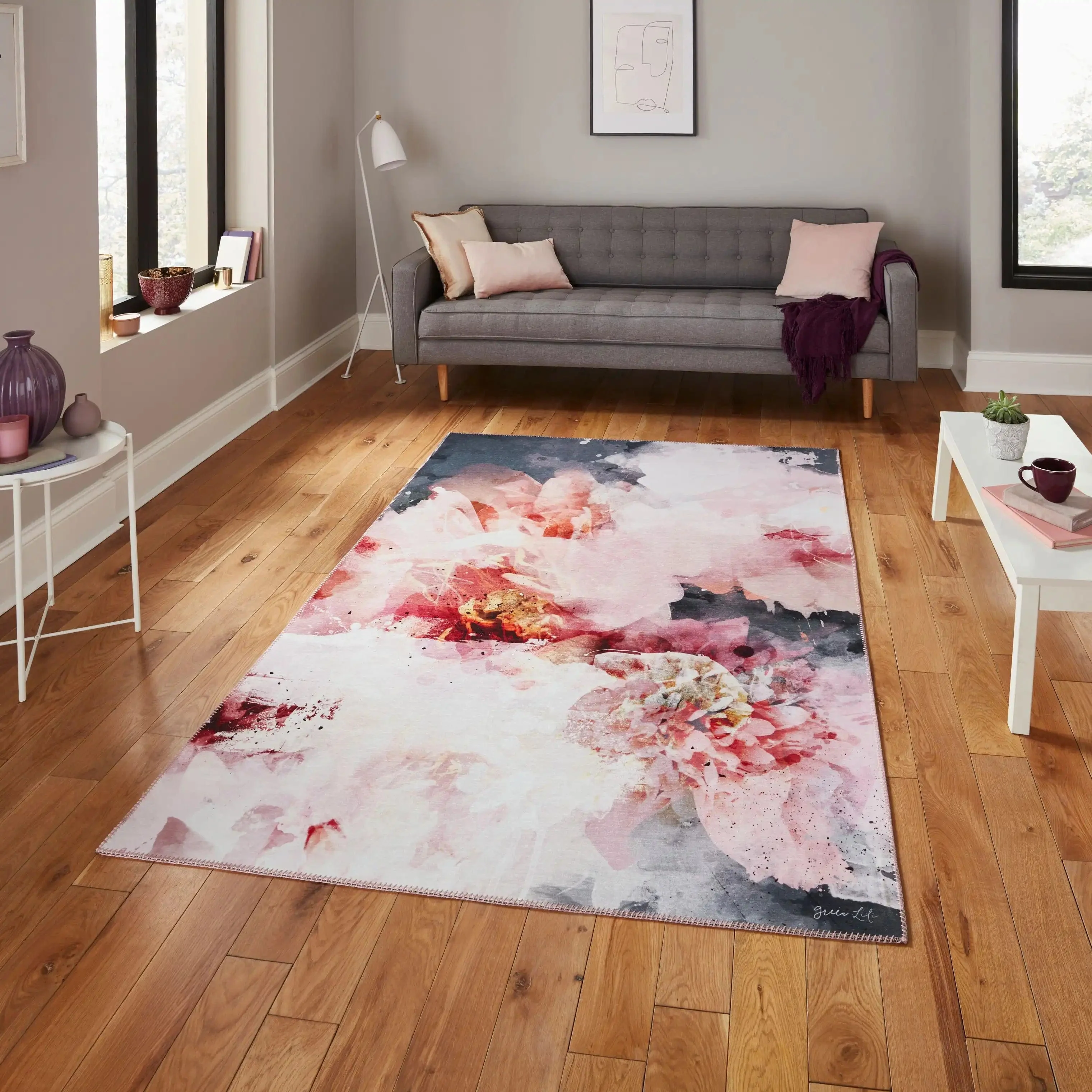 Michelle Collins FLOO24 Rose/Black