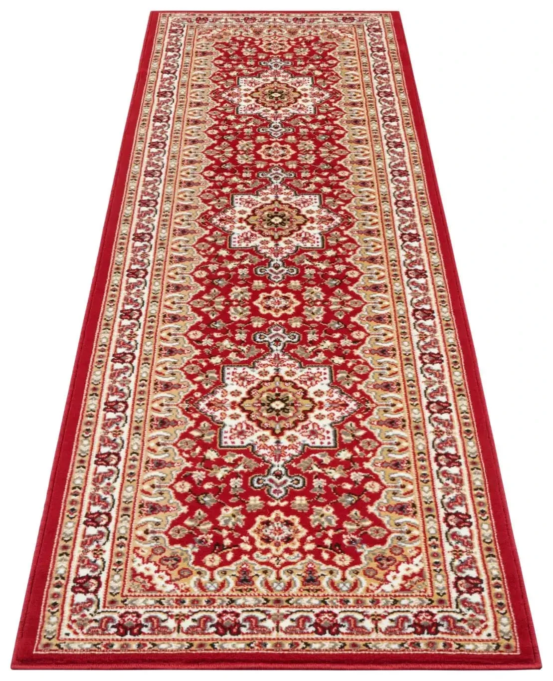 Mirkan 104103 Tabriz Red Rug - Image 5