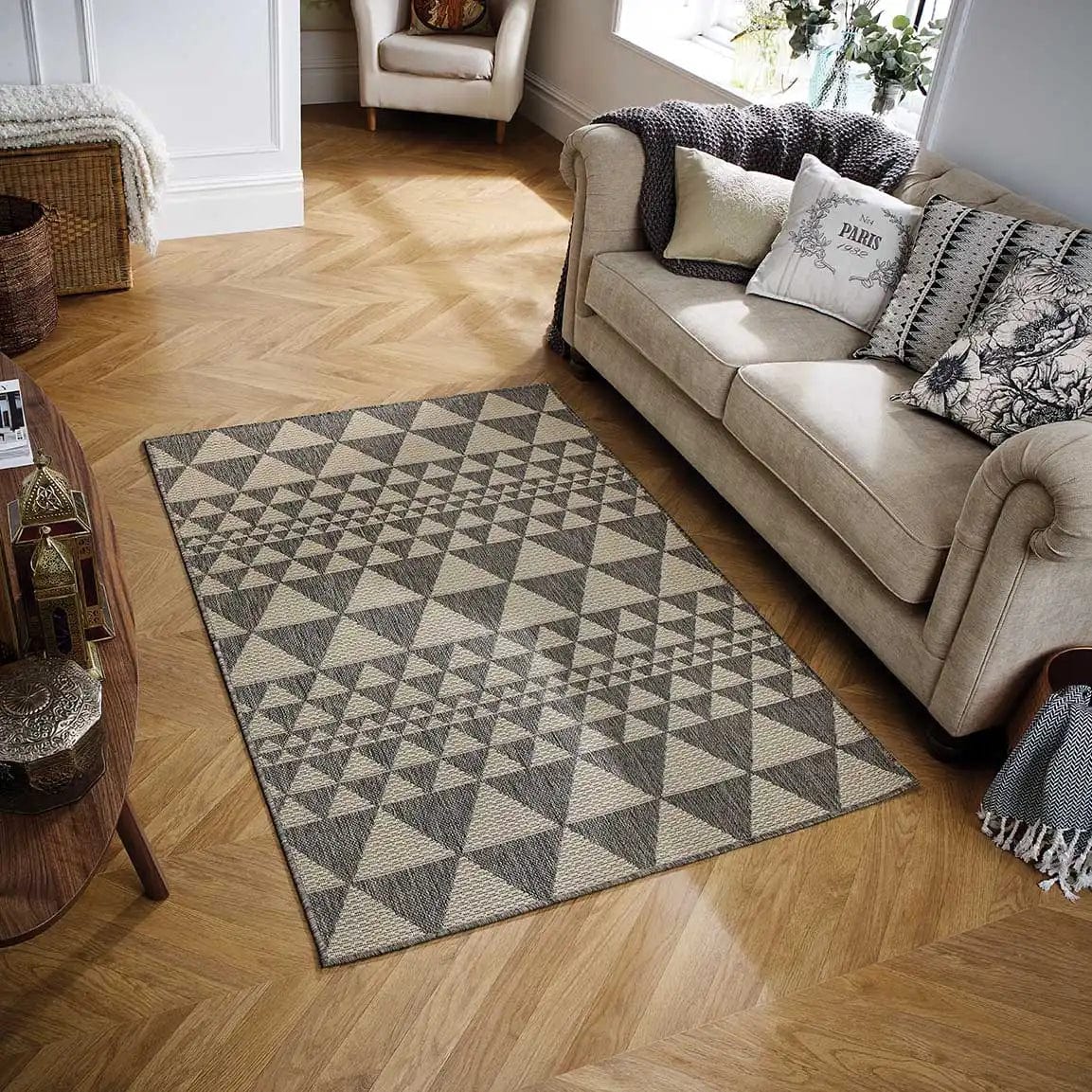 Moda Flatweave Prism Grey
