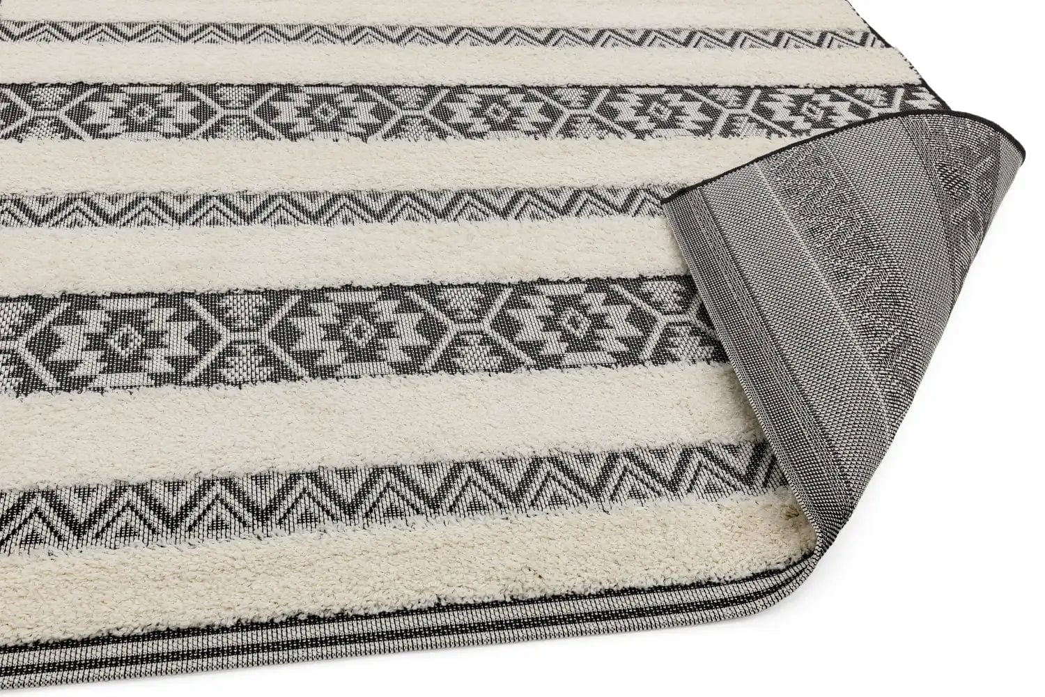 Monty MN03 Black Cream Stripe - Image 3