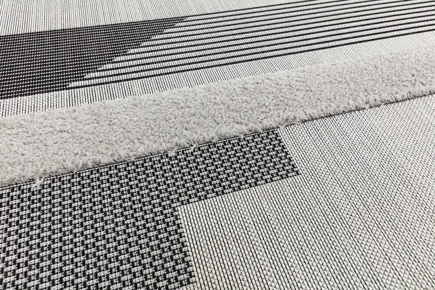 Monty MN05 Black Grey Geometric - Image 3