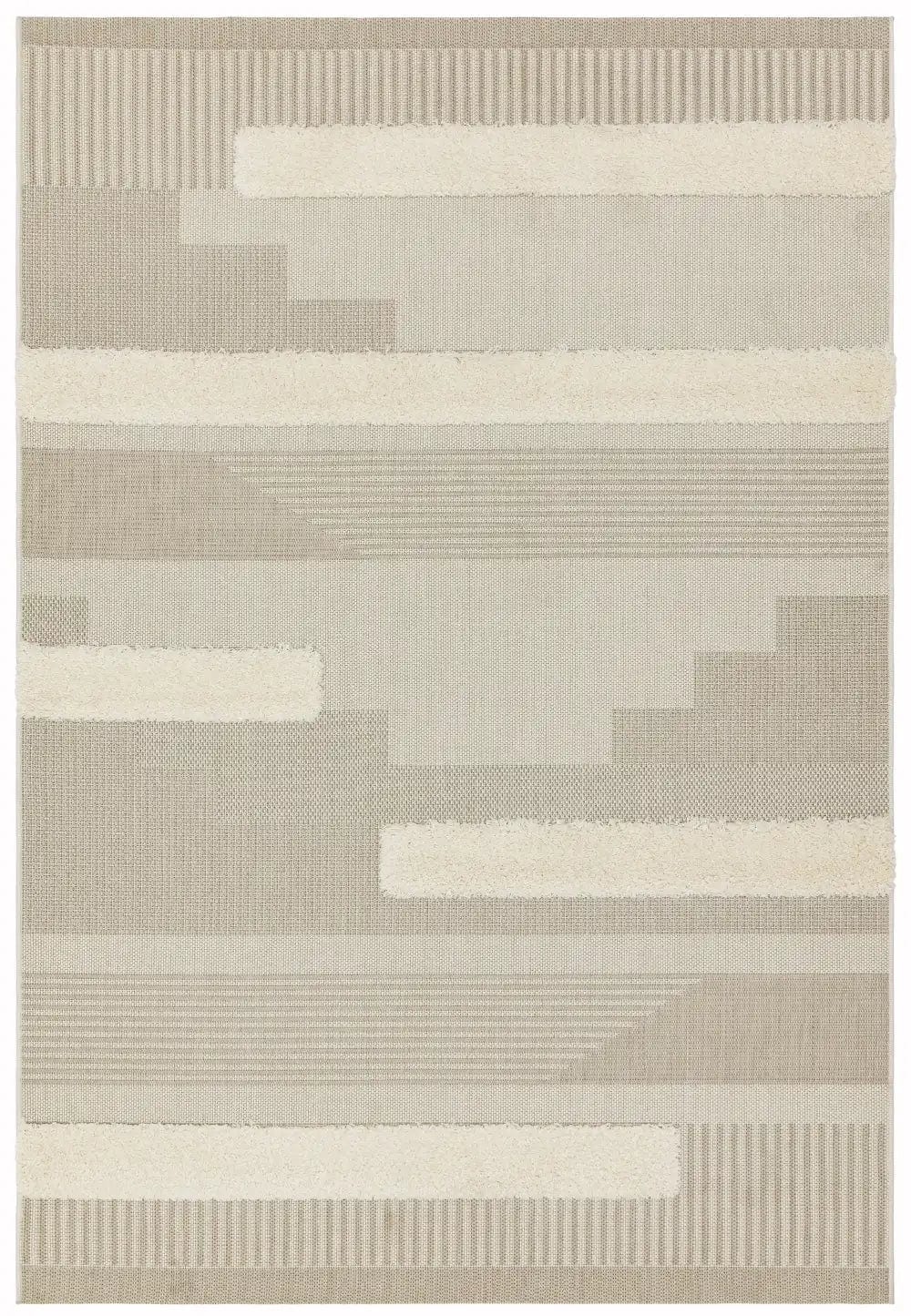 Monty MN06 Natural Cream Geometric - Image 5