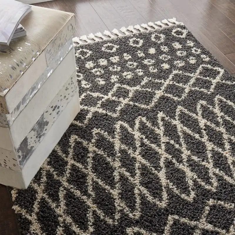 Moroccan Shag MRS02 Charcoal - Image 3