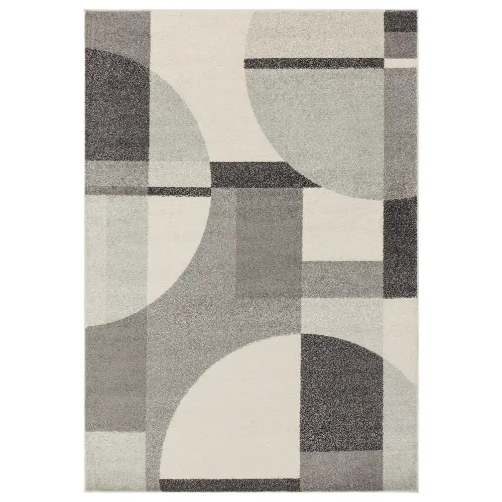 muse grey art deco rug mu20