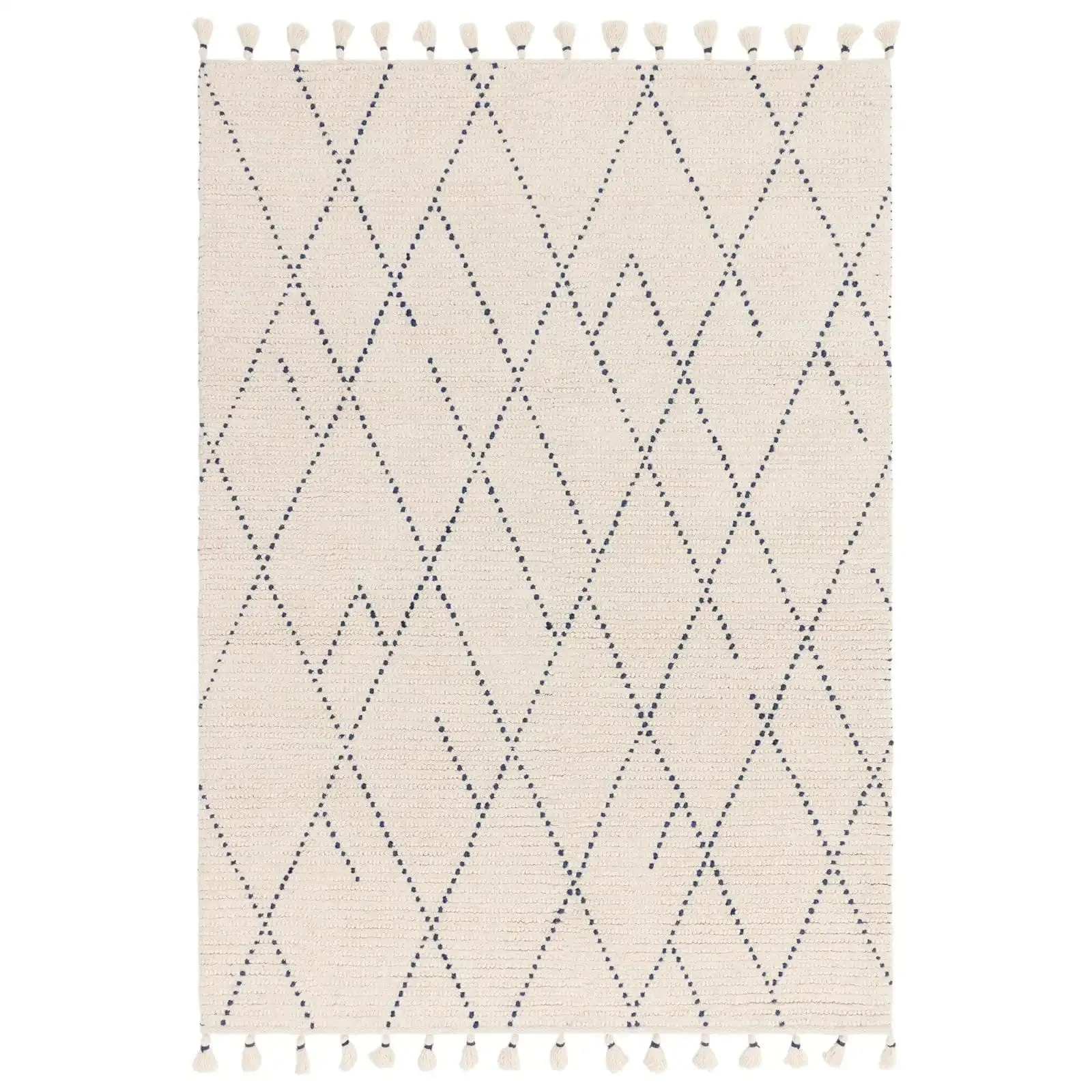 Nepal Cream Blue Linear - Image 2