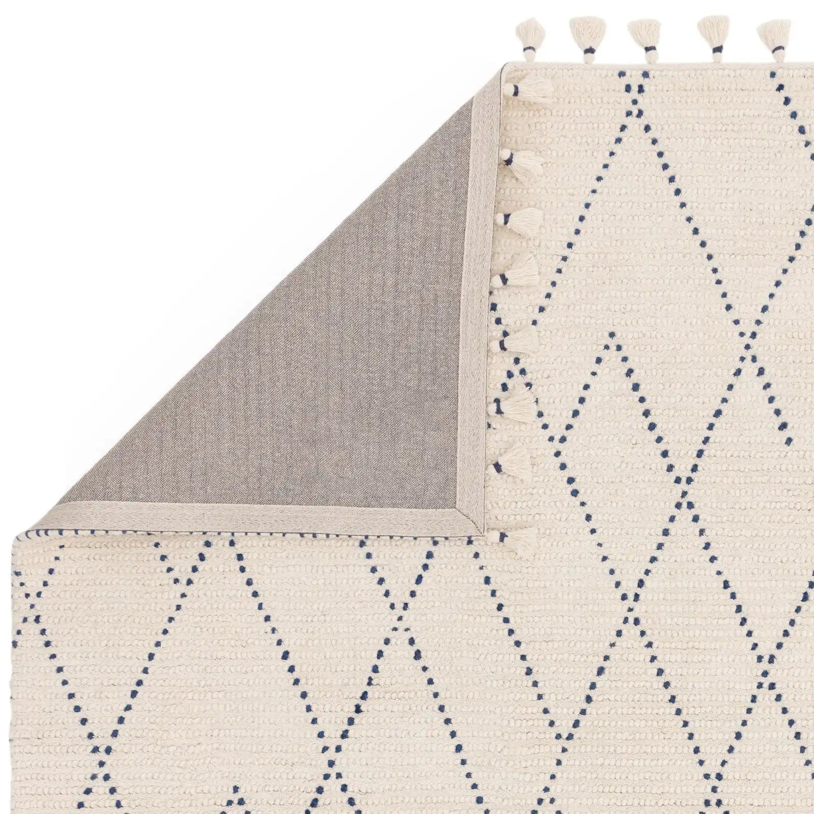 Nepal Cream Blue Linear - Image 4