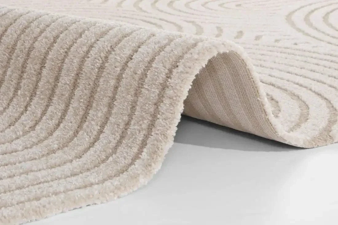New York Hans 105084 Cream Beige Rug - Image 3