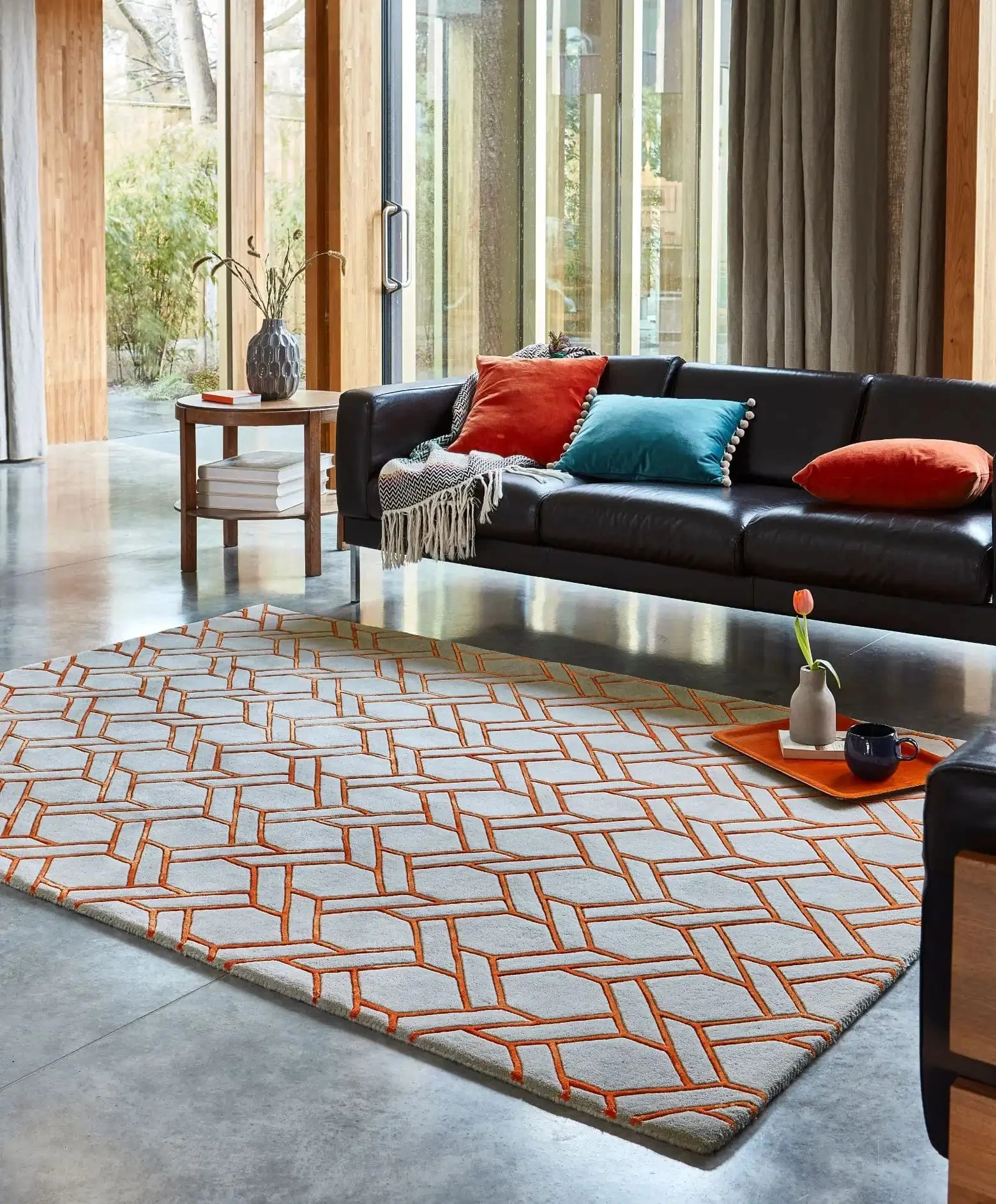 Nexus Fine Lines Silver Orange