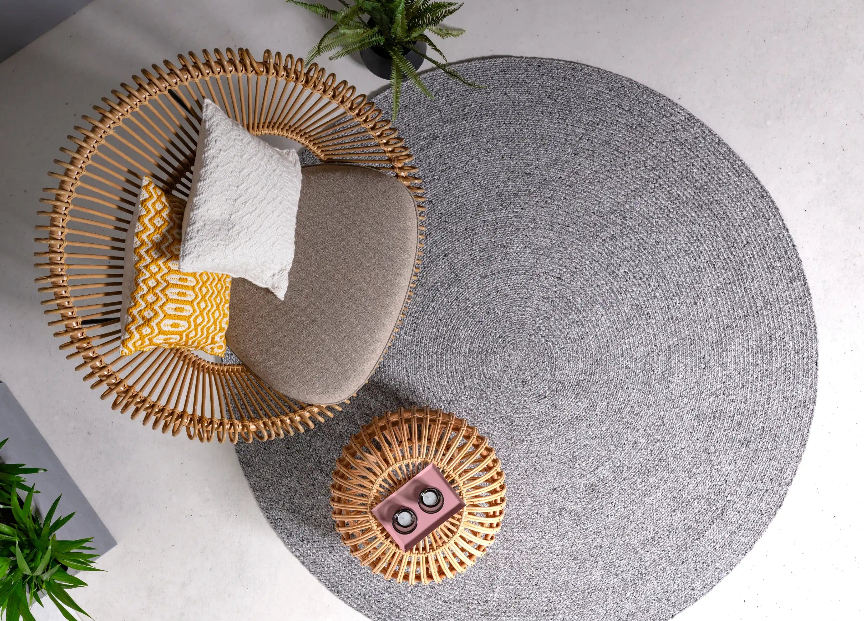 Nico Grey Round