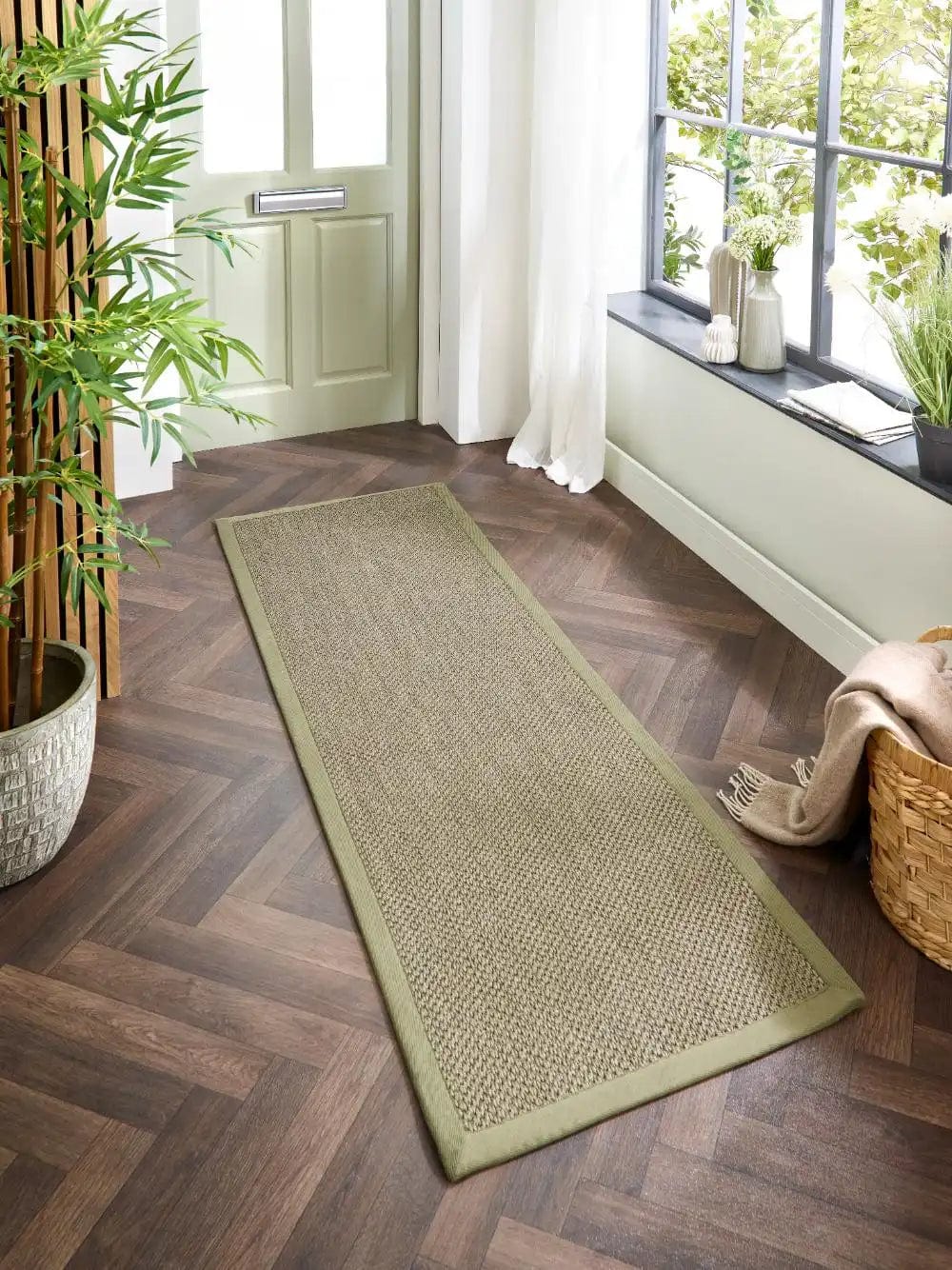 Origins Sisal Sage Green with Sage Green Border - Image 3