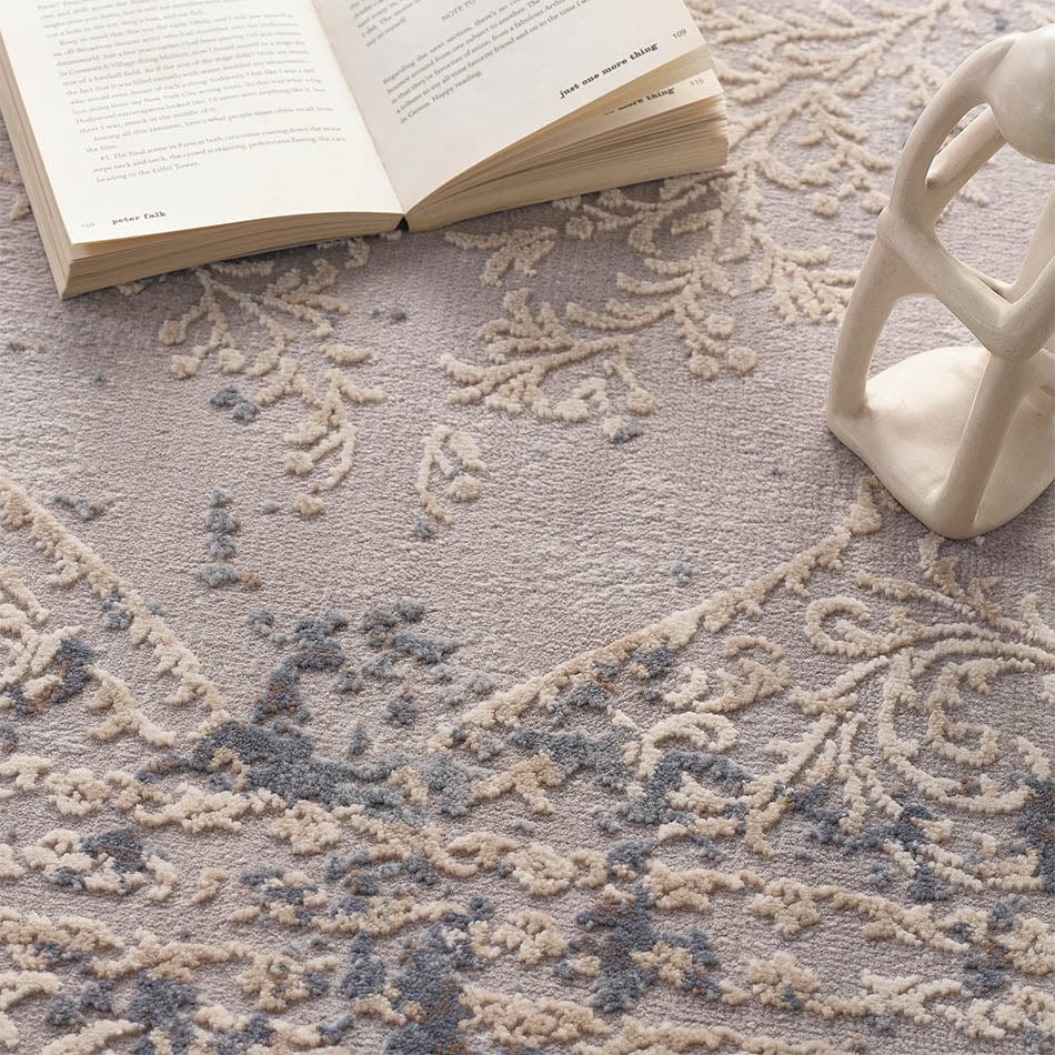 Origins Vintage Medallion Rug Blue/Grey