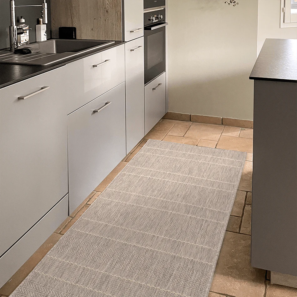 Patio PAT03 Beige Stripe Runner