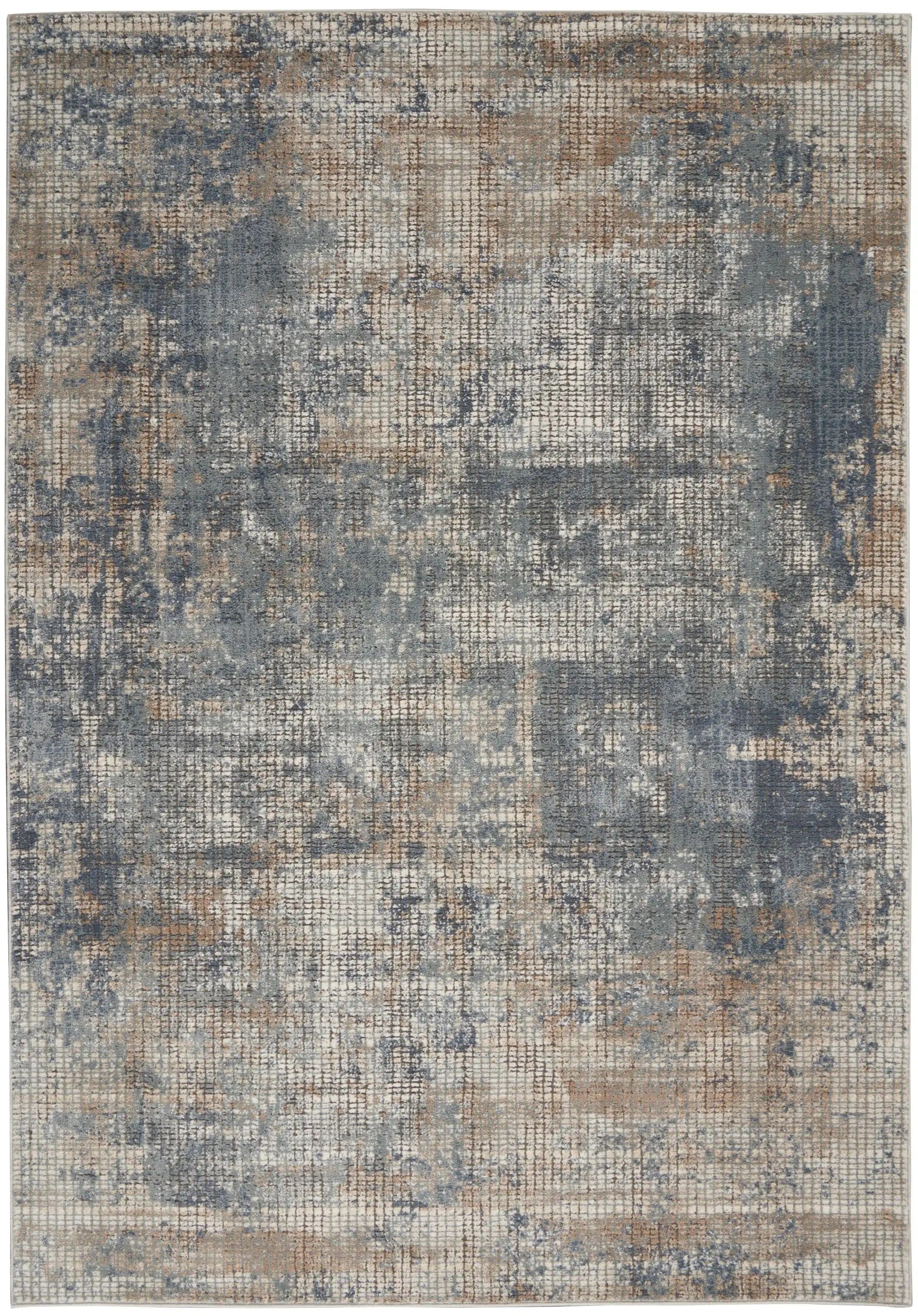 Quarry QUA02 Blue Beige Runner - Image 4