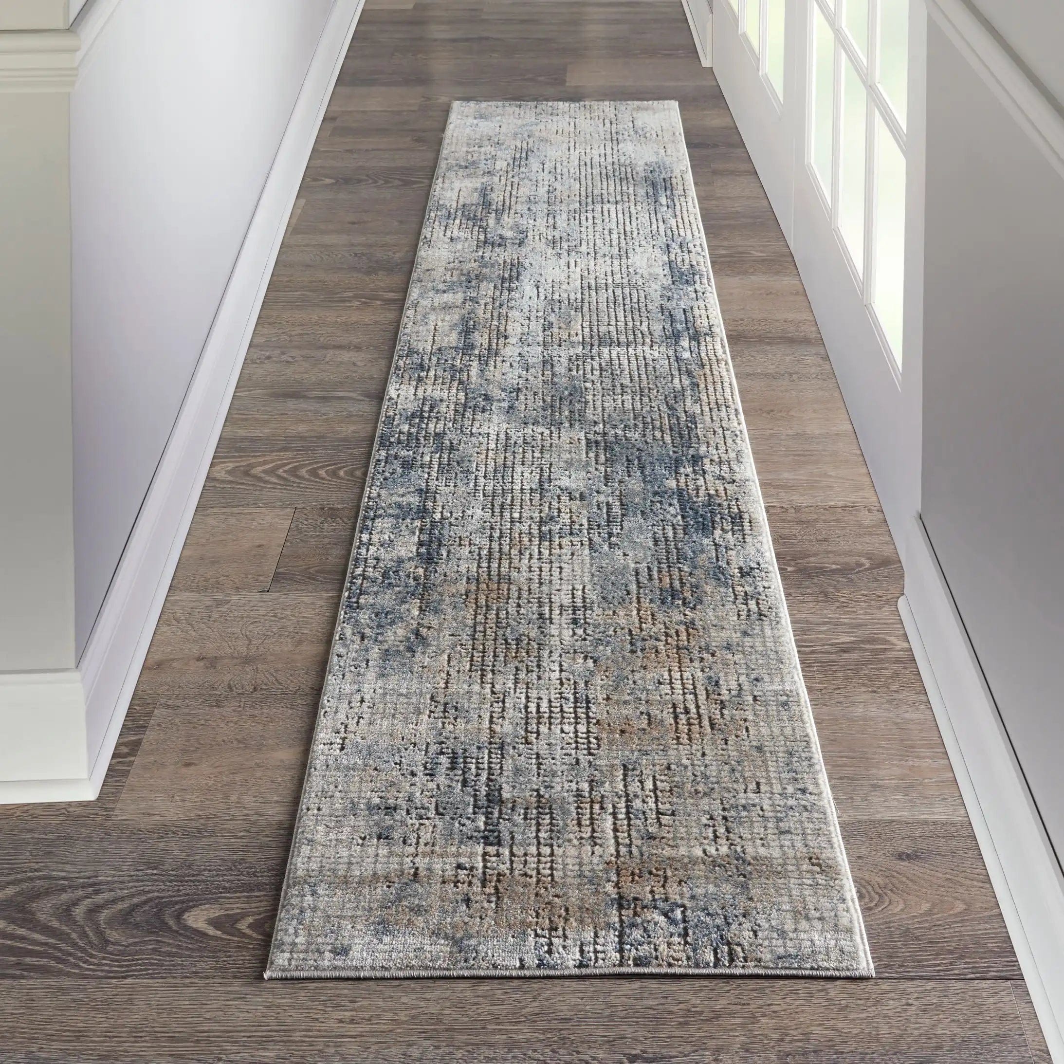 Quarry QUA02 Blue Beige Runner - Image 5