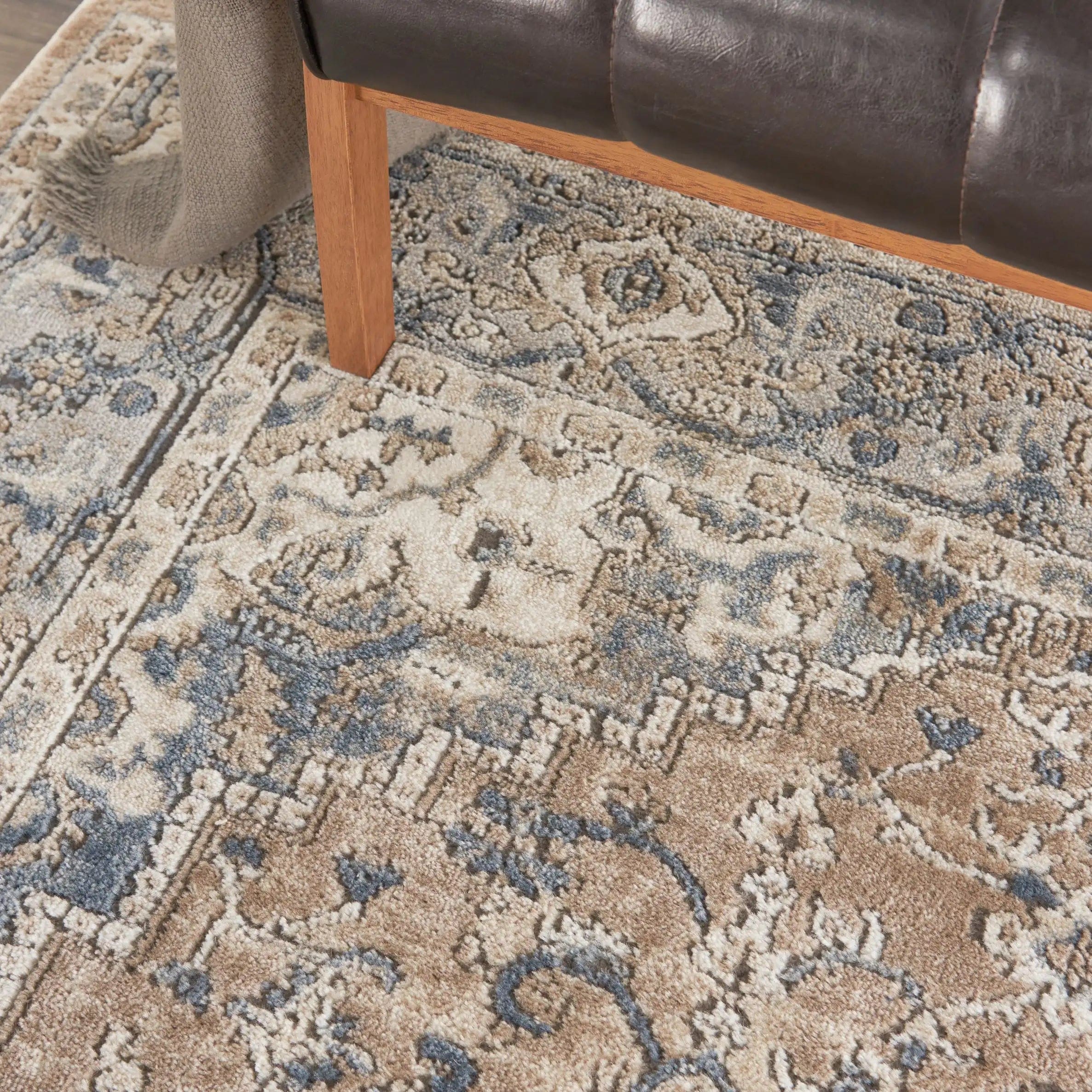 Quarry QUA05 Beige Grey Runner - Image 2