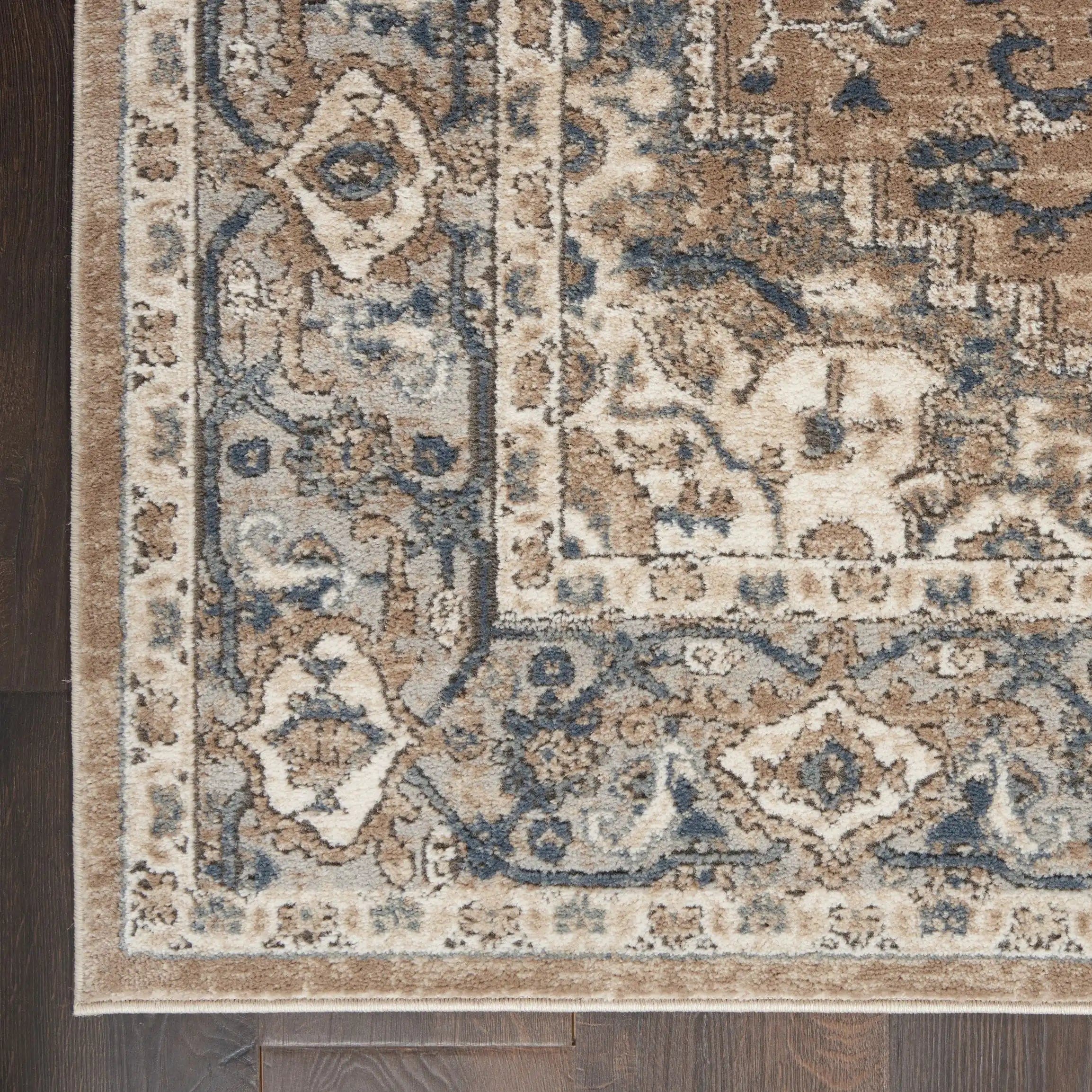 Quarry QUA05 Beige Grey Runner - Image 3