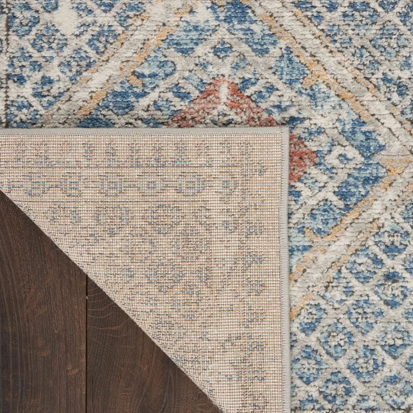 Quarry QUA16 Blue Ivory Runner - Image 3
