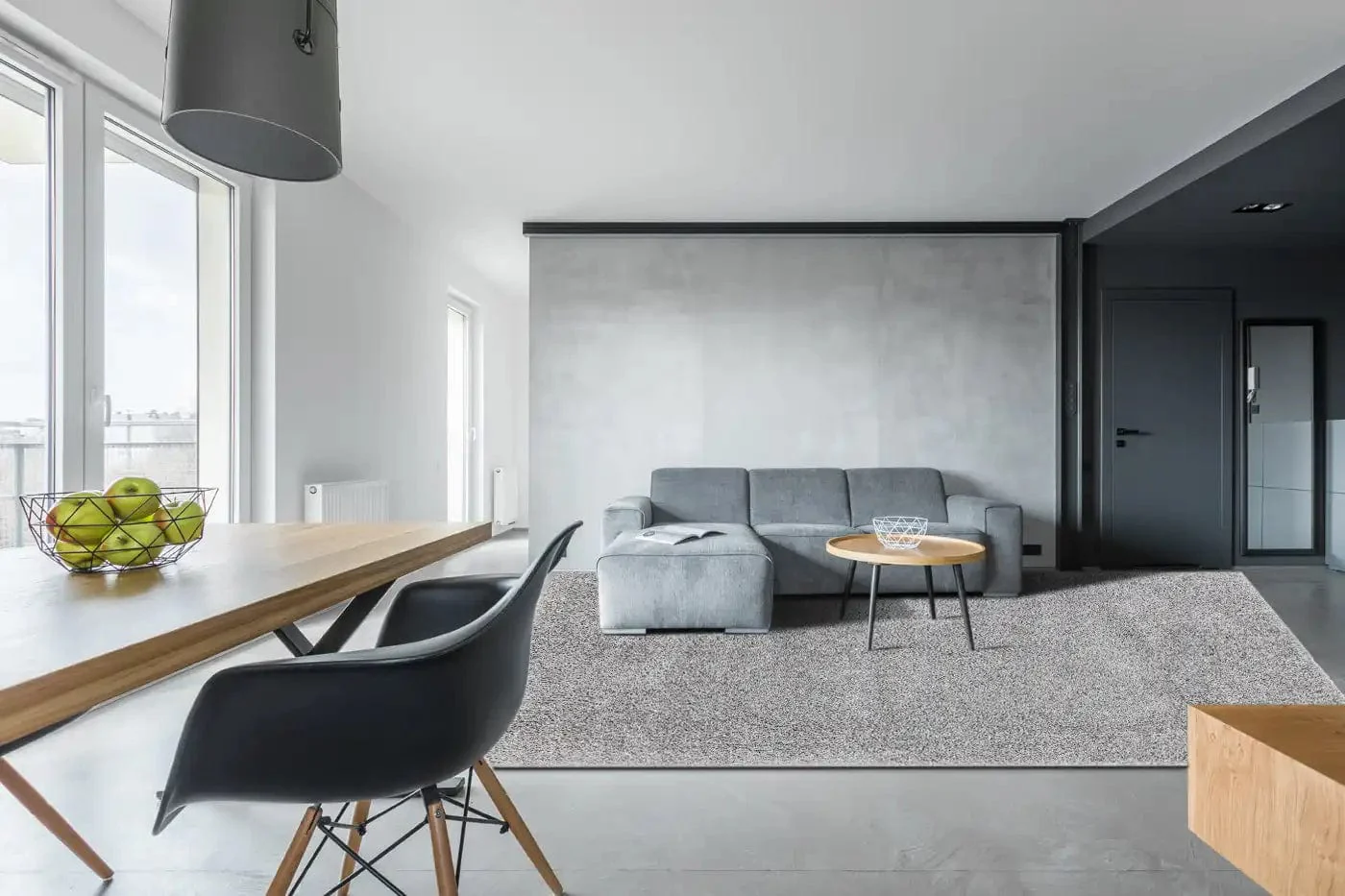 ritchie light grey rug
