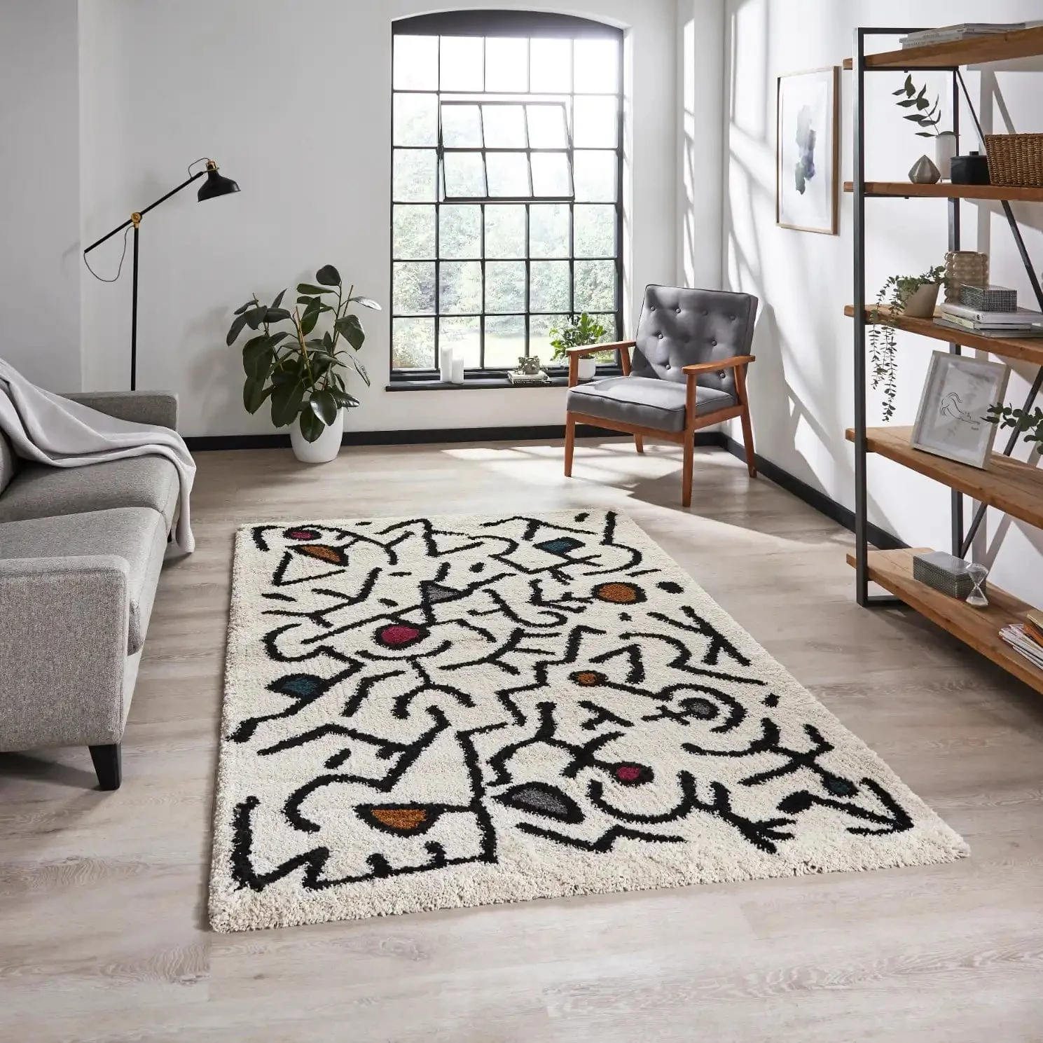 Royal Nomadic A637 Cream Black Multi