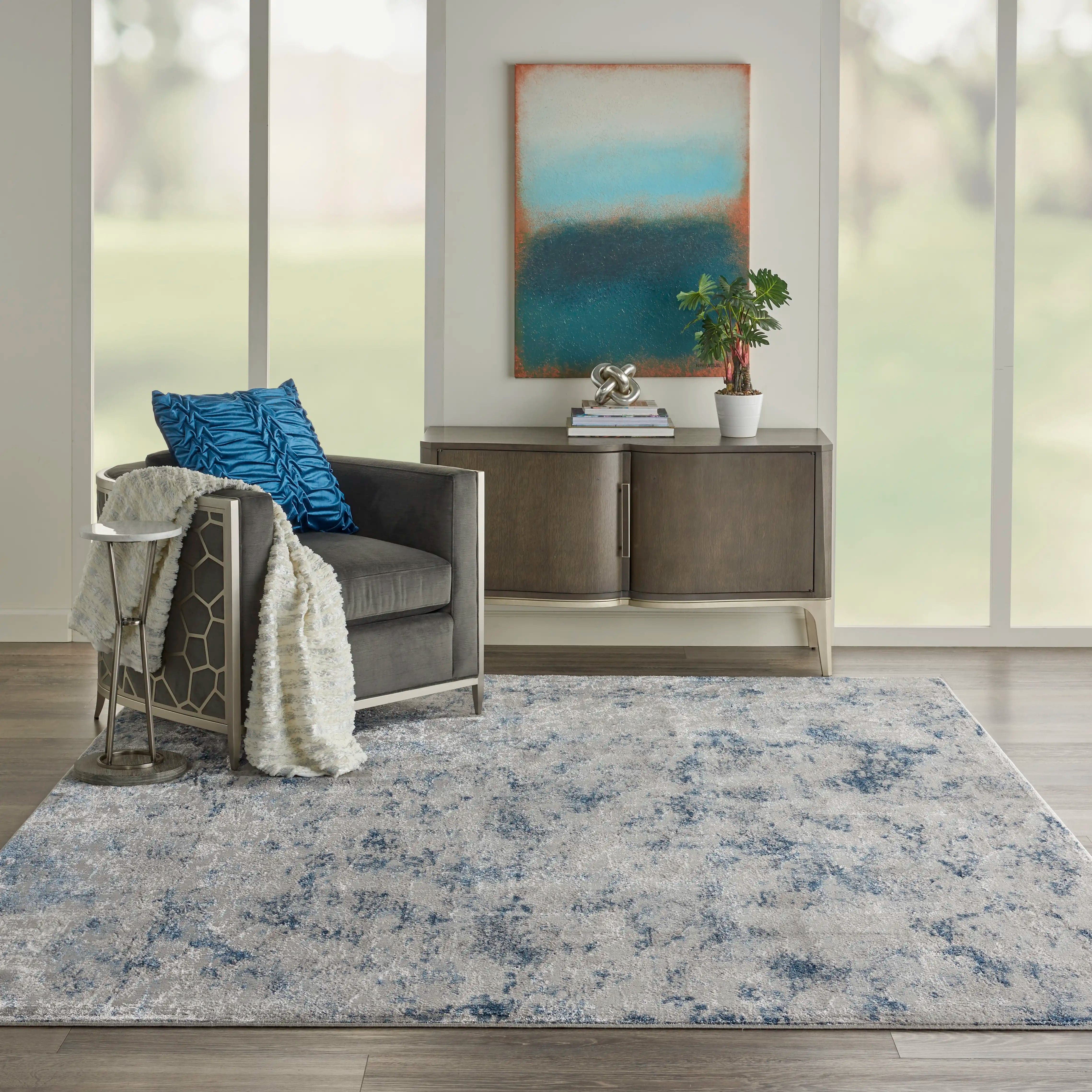 Royal Terrace KI45 Grey Blue Runner