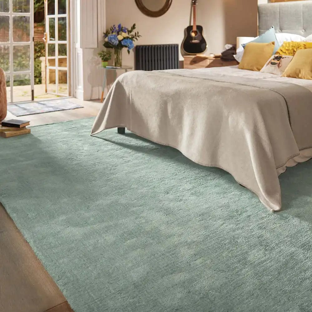 Rug Guru Hush Turquoise