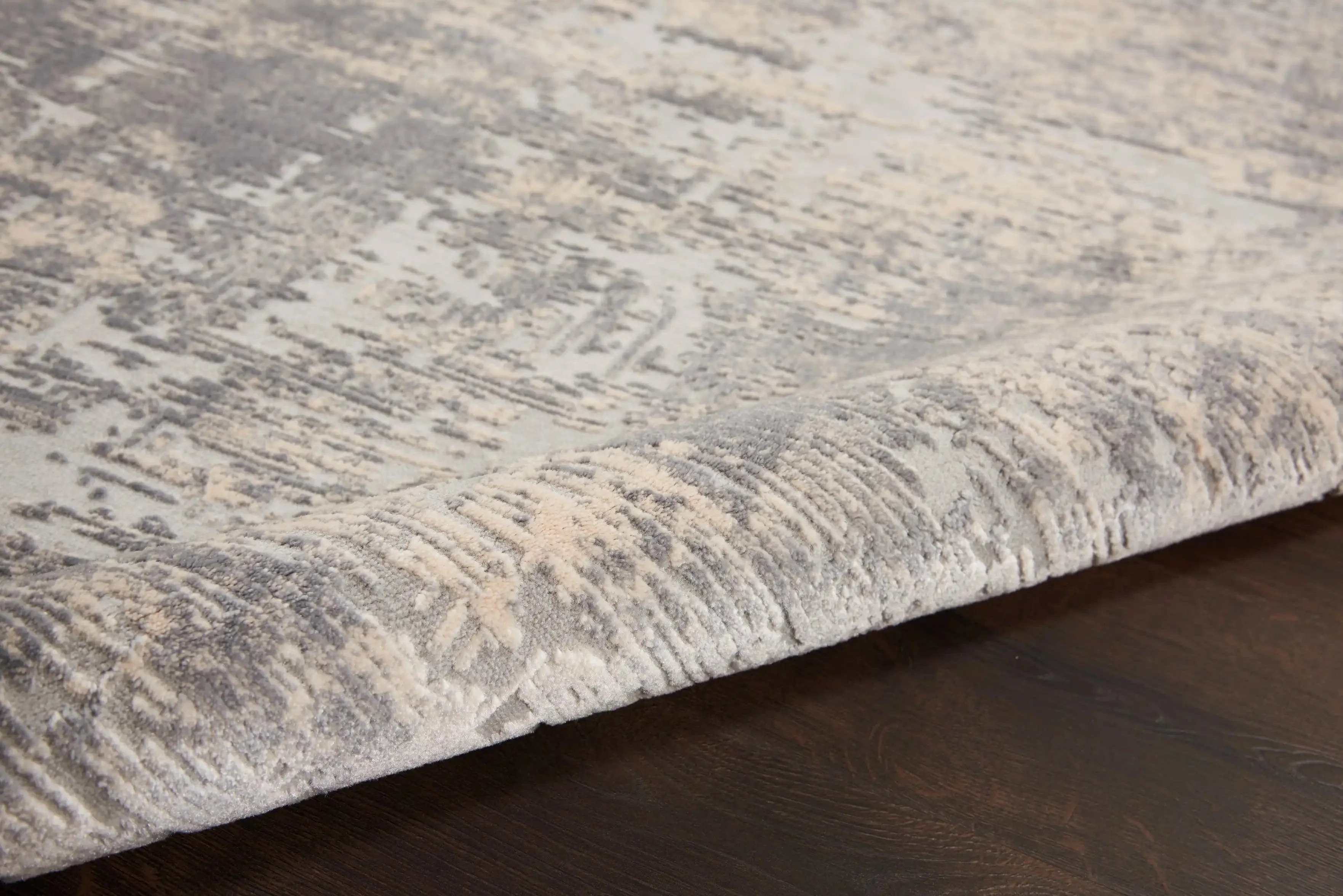 Rustic Textures RUS01 Ivory Silver - Image 3
