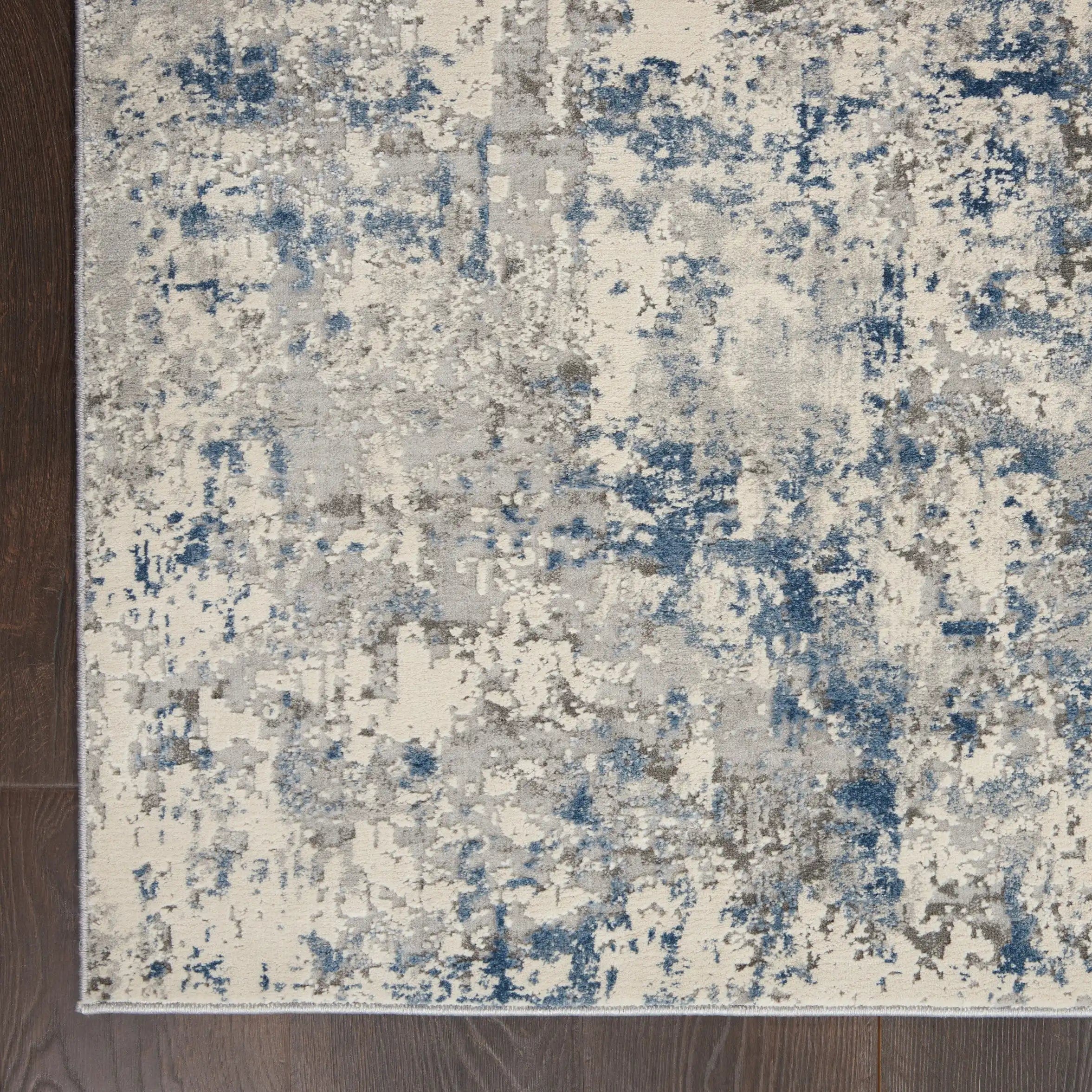 Rustic Textures RUS07 Ivory Grey Blue - Image 2
