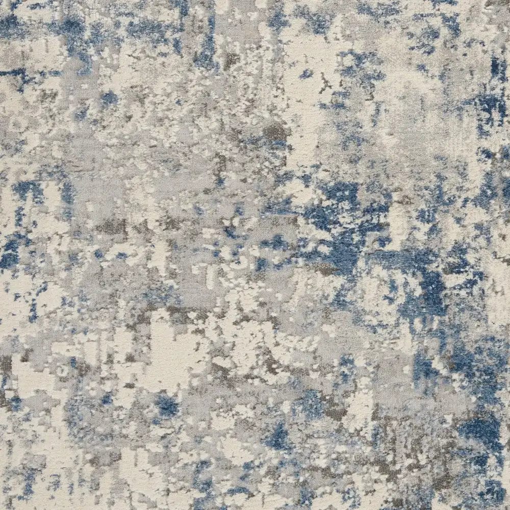 Rustic Textures RUS07 Ivory Grey Blue - Image 4