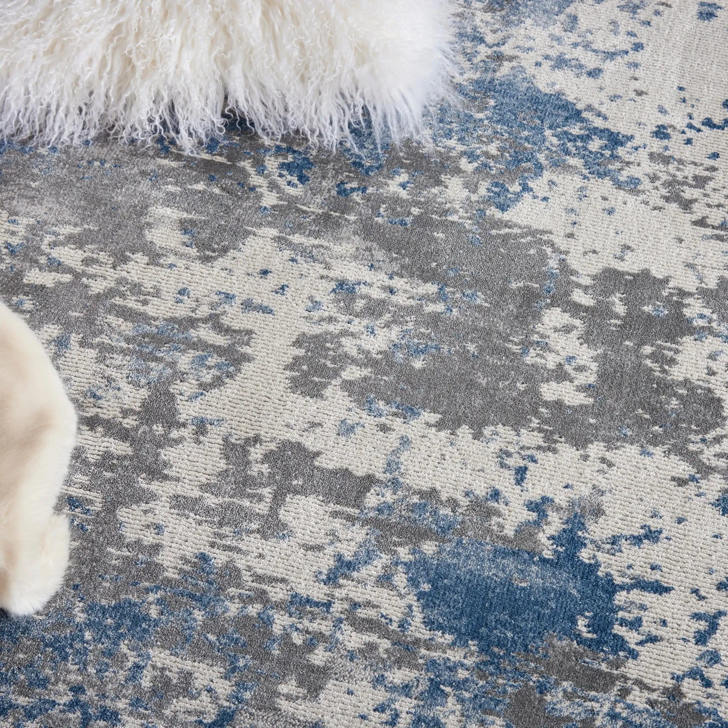 Rustic Textures RUS08 Grey Blue - Image 3