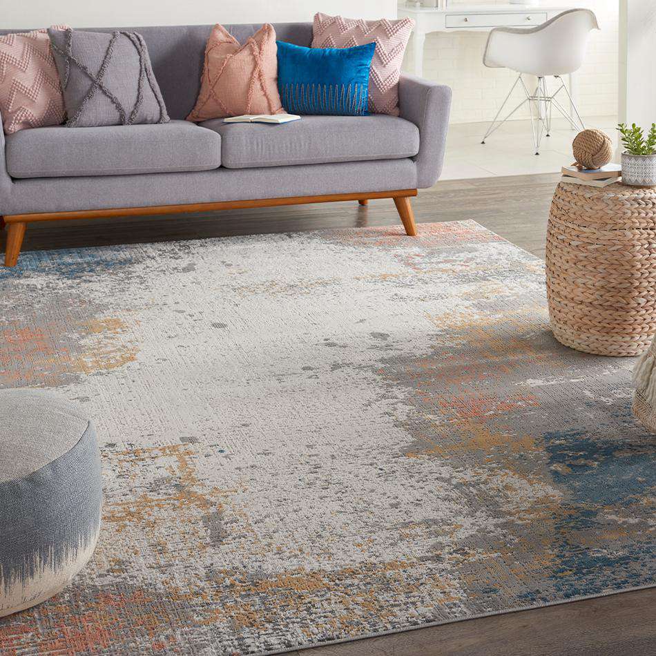 Rustic Textures RUS13 Grey Blue