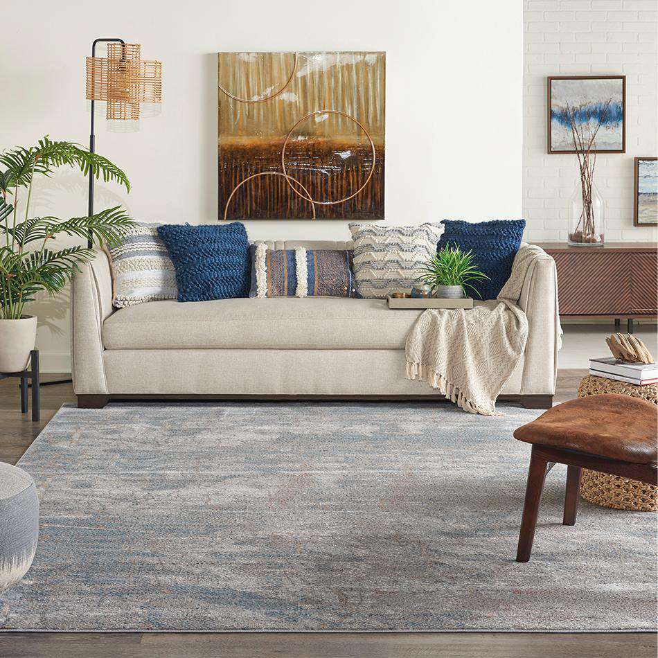 Rustic Textures RUS15 Light Grey Blue - Image 3