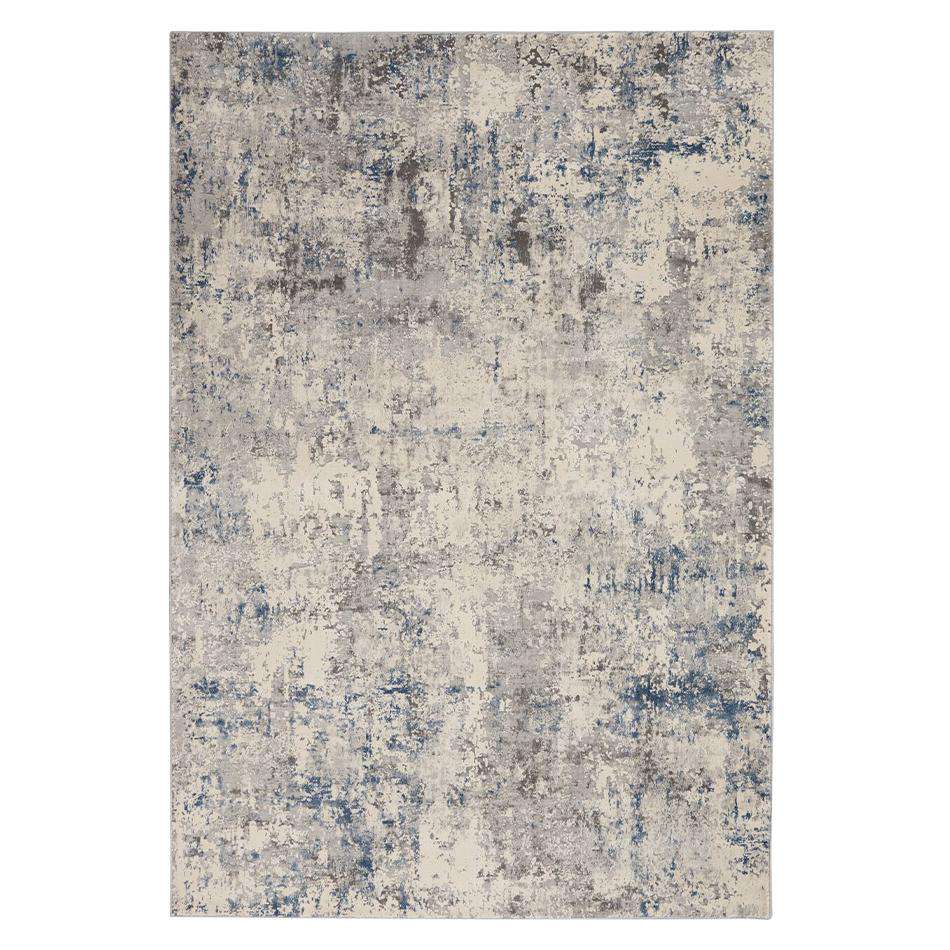 Rustic Textures RUS07 Ivory Grey Blue - Image 2