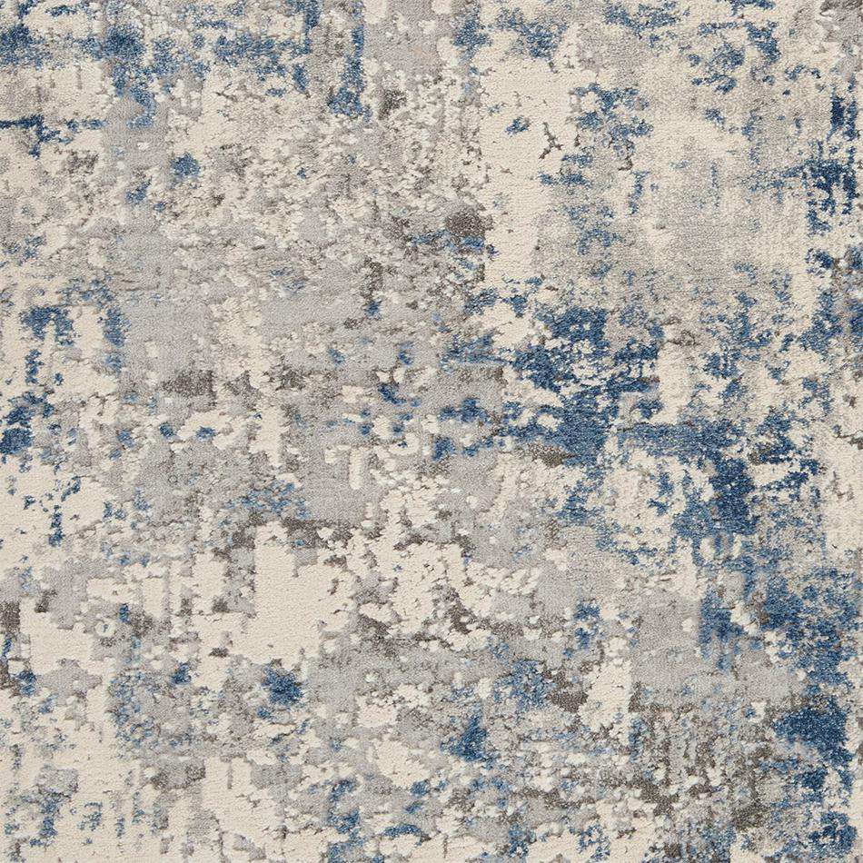 Rustic Textures RUS07 Ivory Grey Blue - Image 3