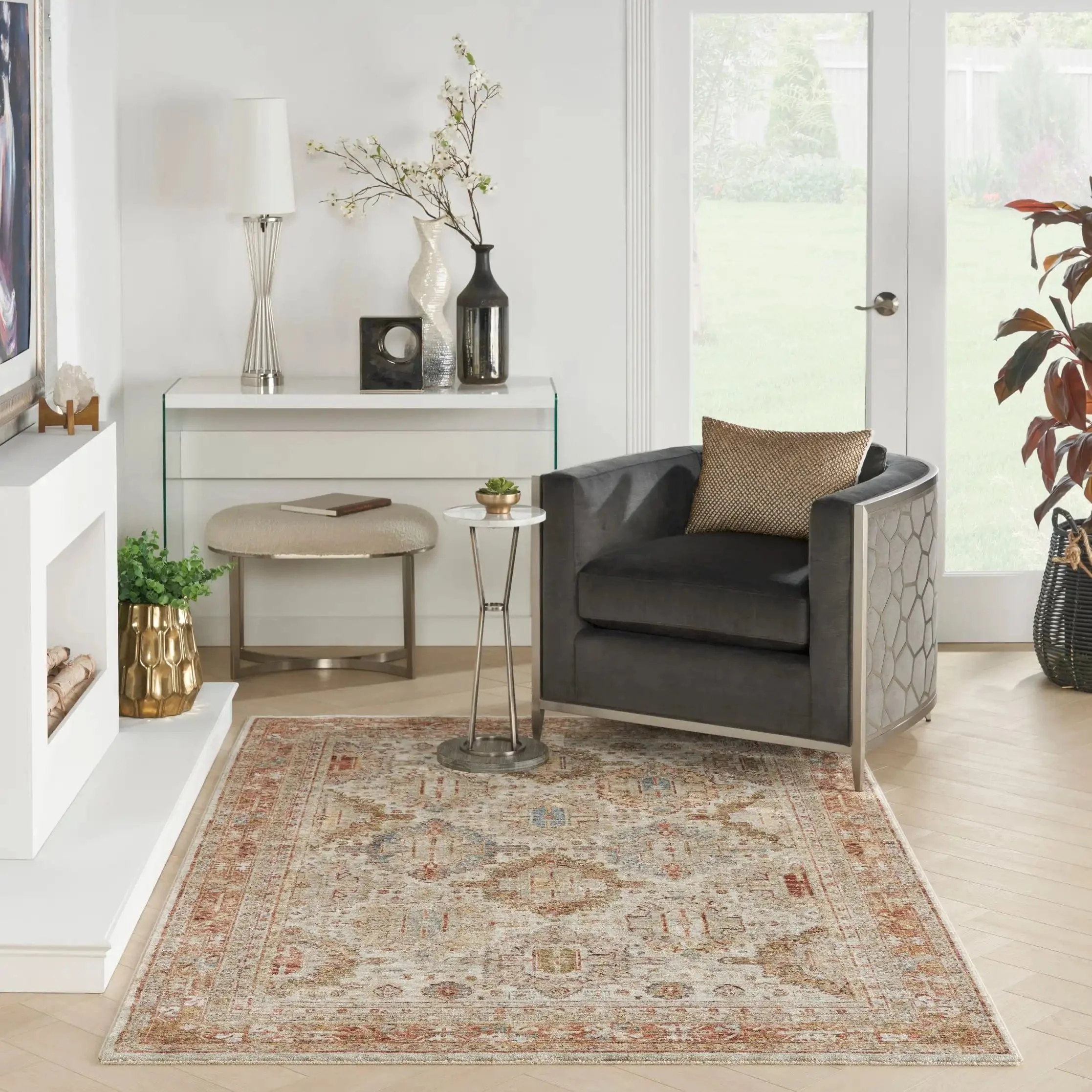 Sahar SHR01 Ivory Multi