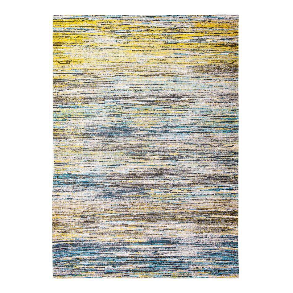 Sari 8873 Blue Yellow Mix - Image 2