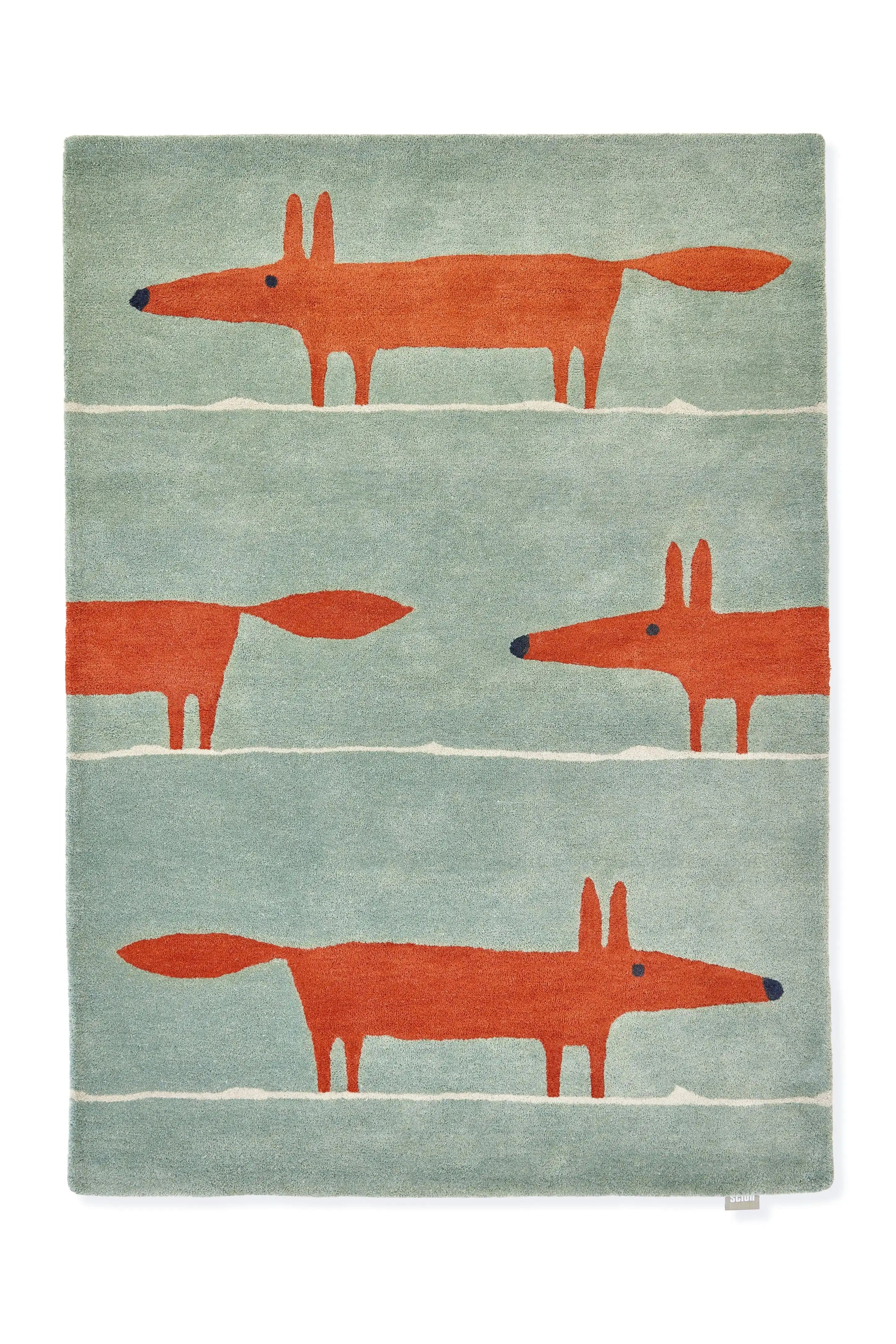 Scion Hand Tufted Mr Fox Mint Poppy 025313 - Image 2