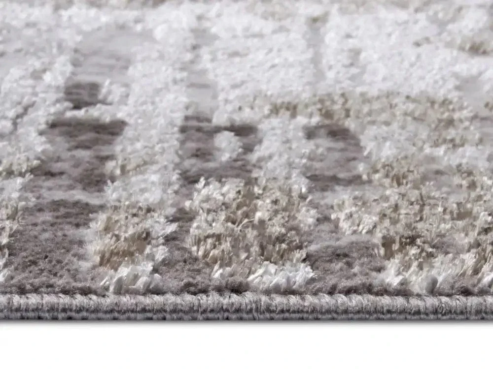 Shine 105925 Cream Grey Rug - Image 4
