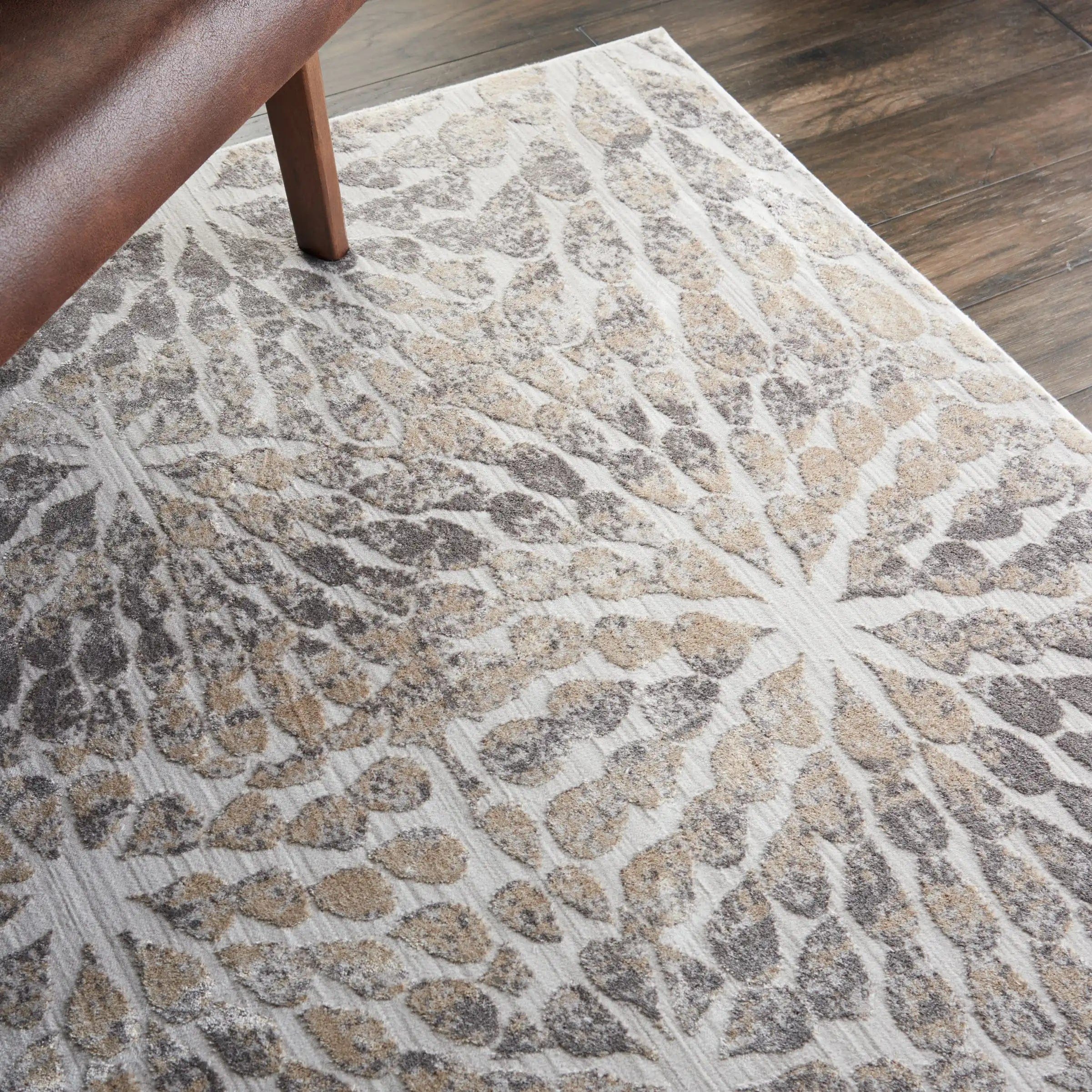 Silky Textures SLY07 Ivory Beige Runner - Image 2
