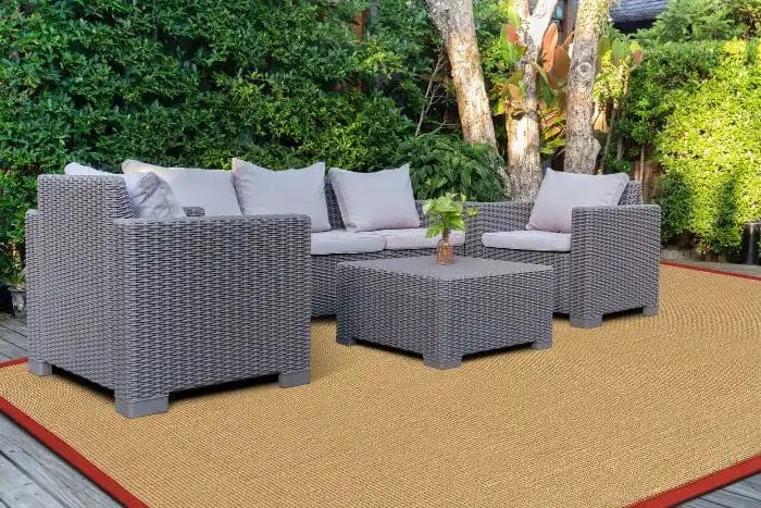 Sisal Linen/Red Runner - Image 4