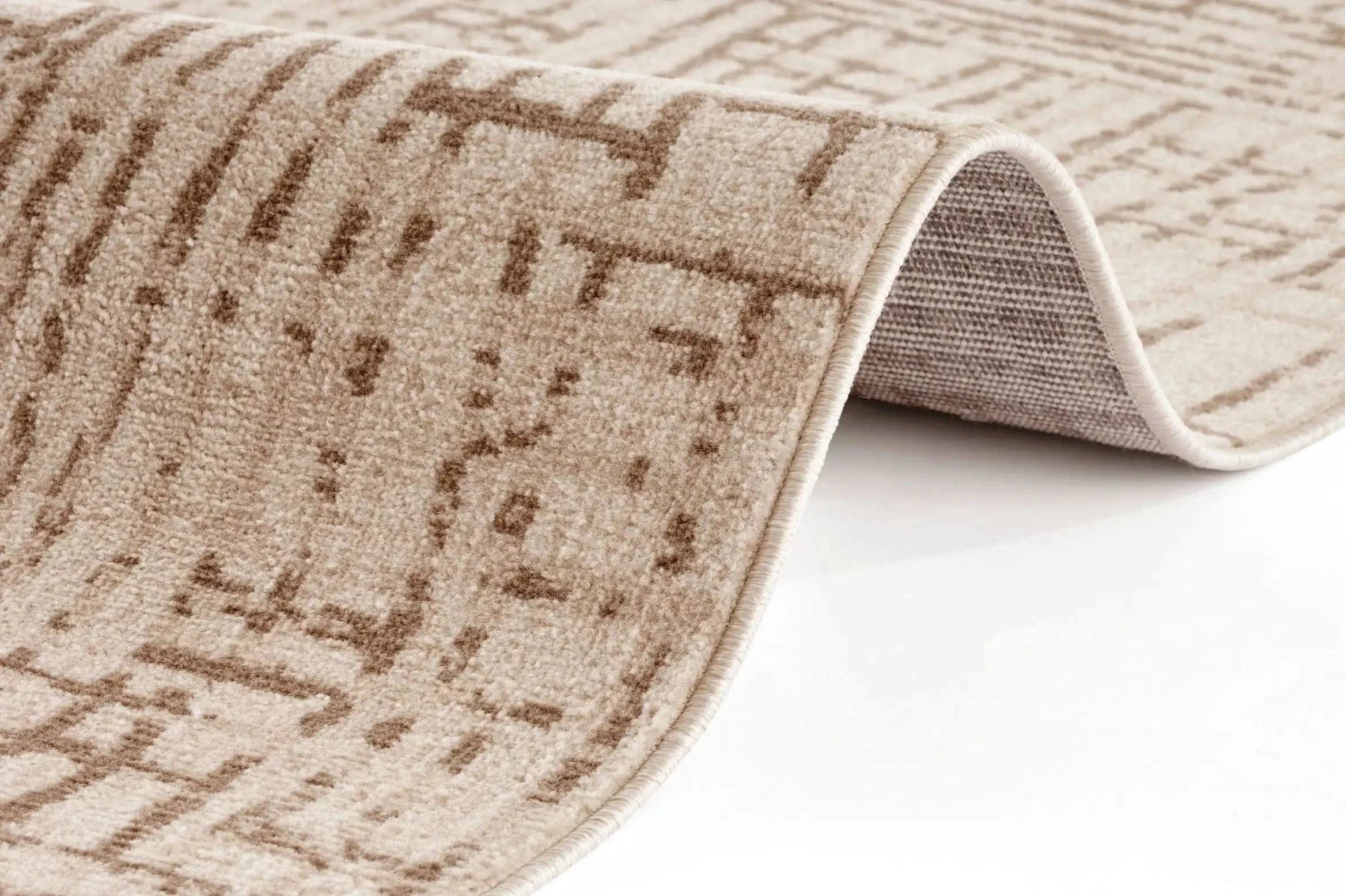 Terrain 105603 Sole Cream Brown Rug - Image 4